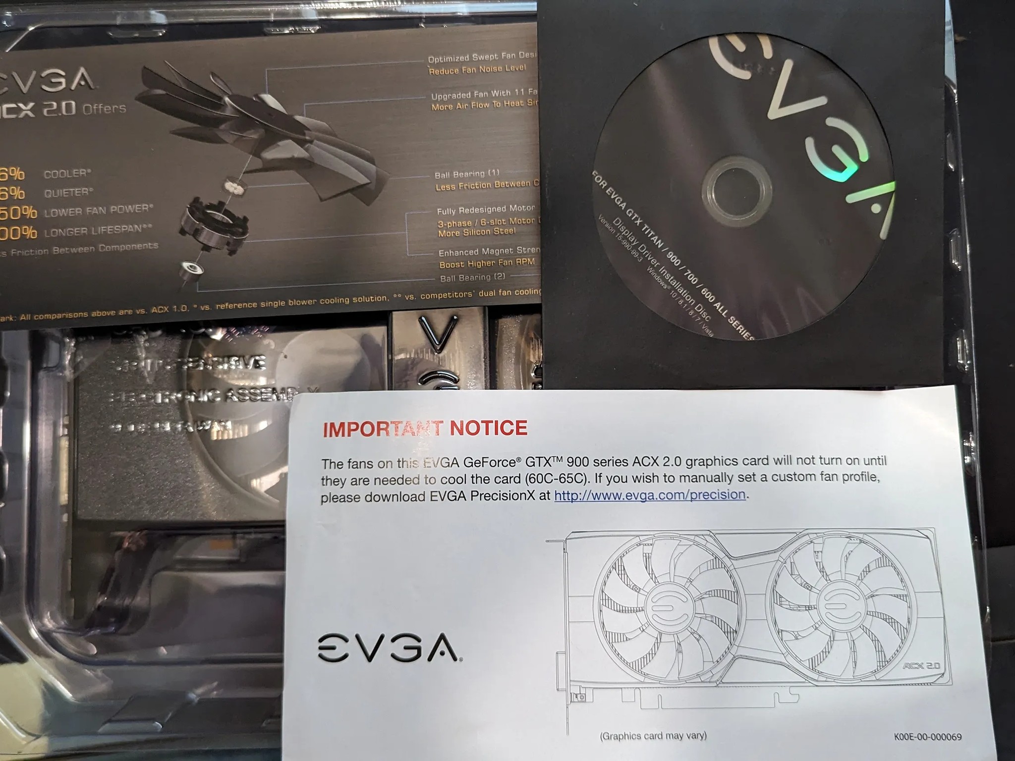 EVGA GeForce GTX 970 4GB SSC Gaming ACX 2.0+ Cooling Graphics Card (04G-P4-3975-KR)