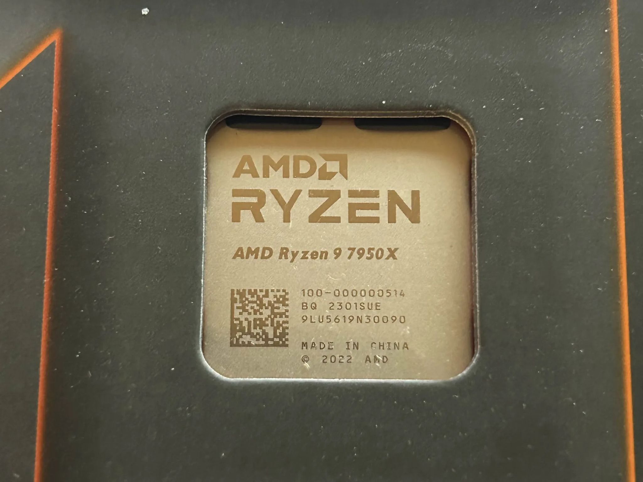 Ryzen 9 7950x 4.5 GHz 16 Core 32 Thread CPU | Unopened