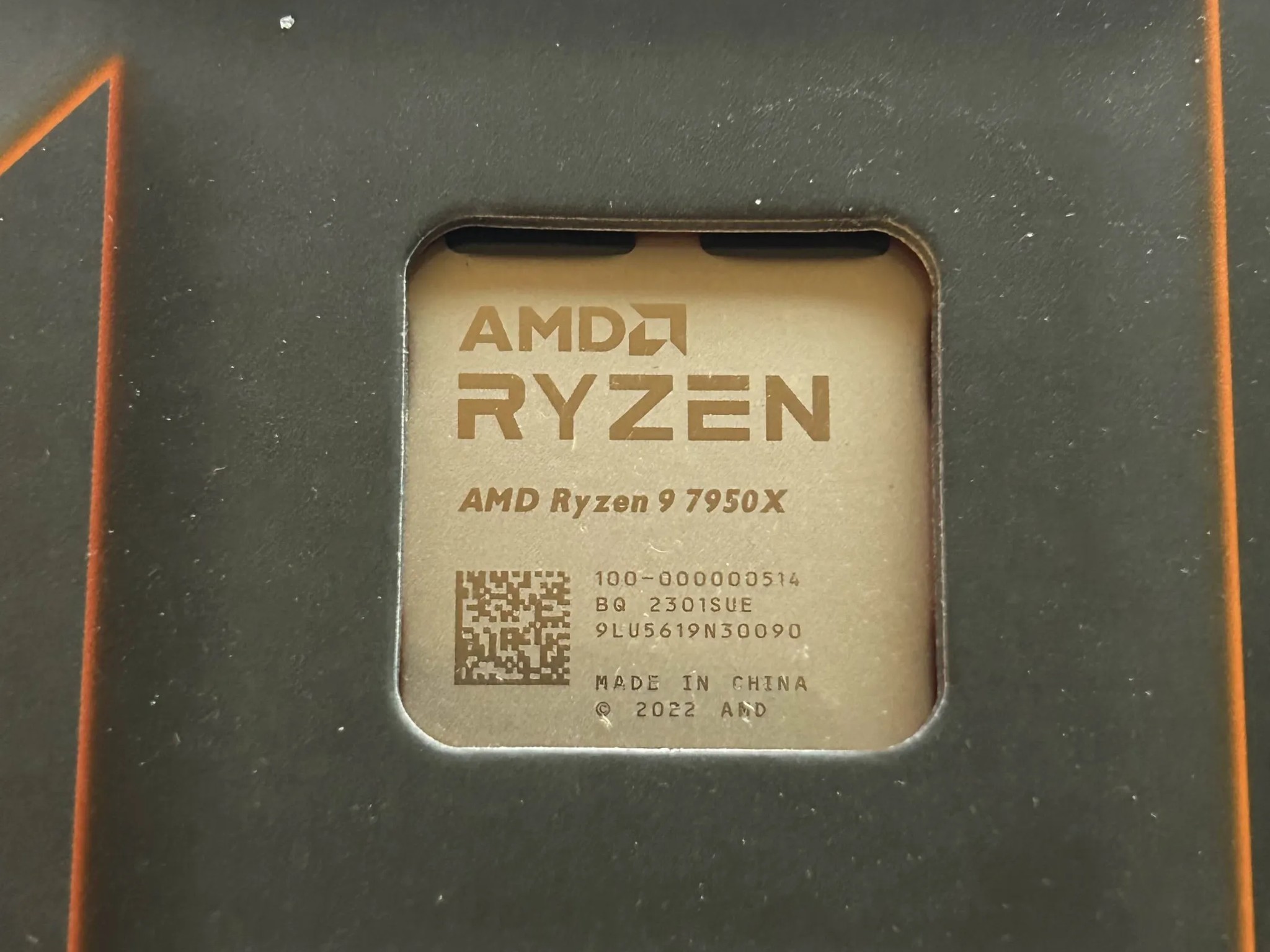 Ryzen 9 7950x 4.5 GHz 16 Core 32 Thread CPU | Unopened