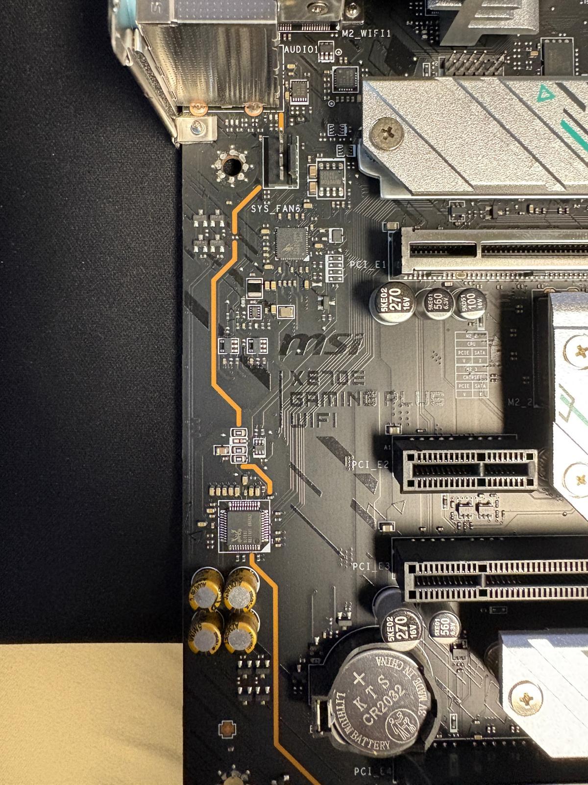 USED & FUNCTION GOOD - MSI X670E GAMING PLUS WIFI