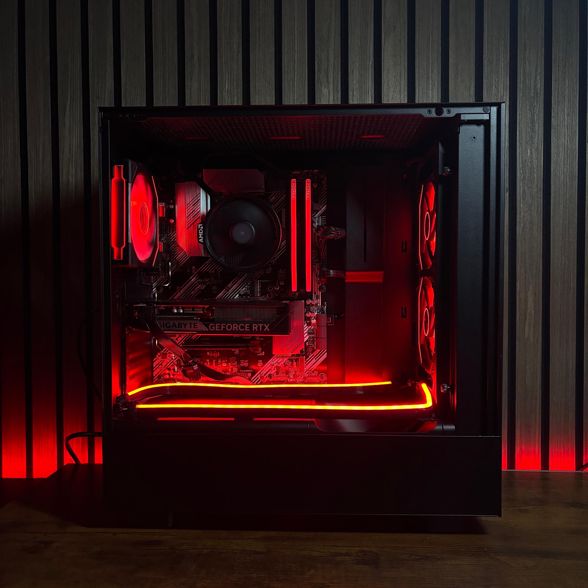 🦋◼️ RTX 5060 | RYZEN 5 5600X | 32GB RAM ◼️🦋 GAMING PC