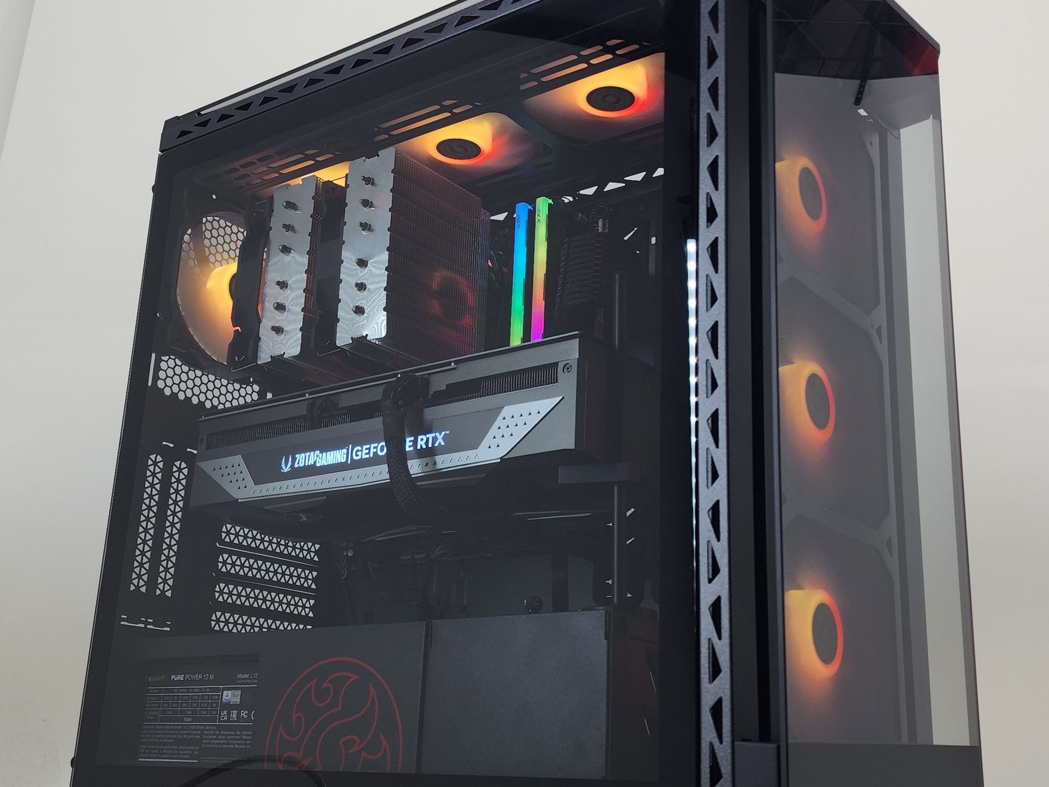 Gaming PC Ryzen 7 7700X 32GB RAM 1TB SSD RTX 4070 Ti SUPER 16GB Win11 Computer