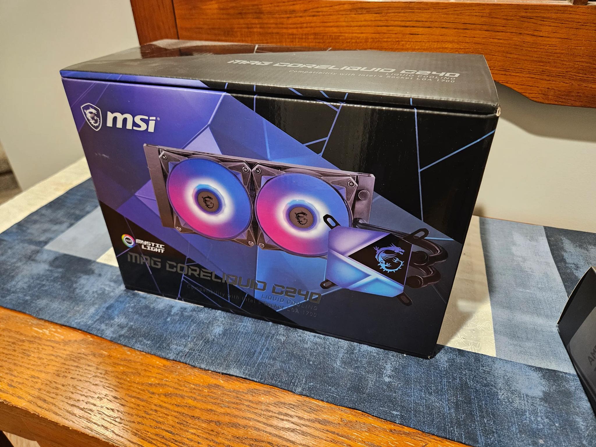 MSI MAG Coreliquid C240 AIO Cooler