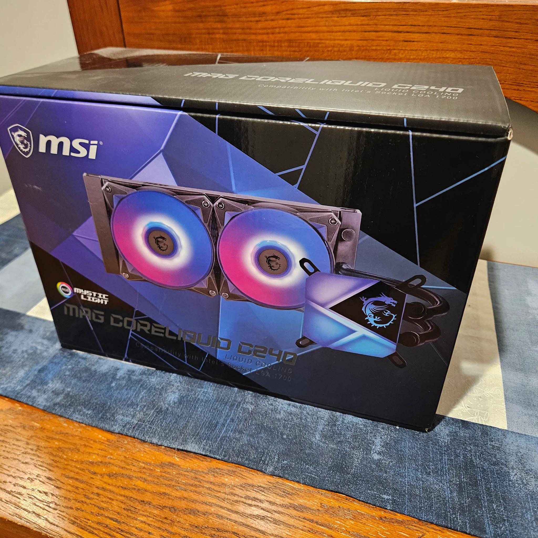 MSI MAG Coreliquid C240 AIO Cooler