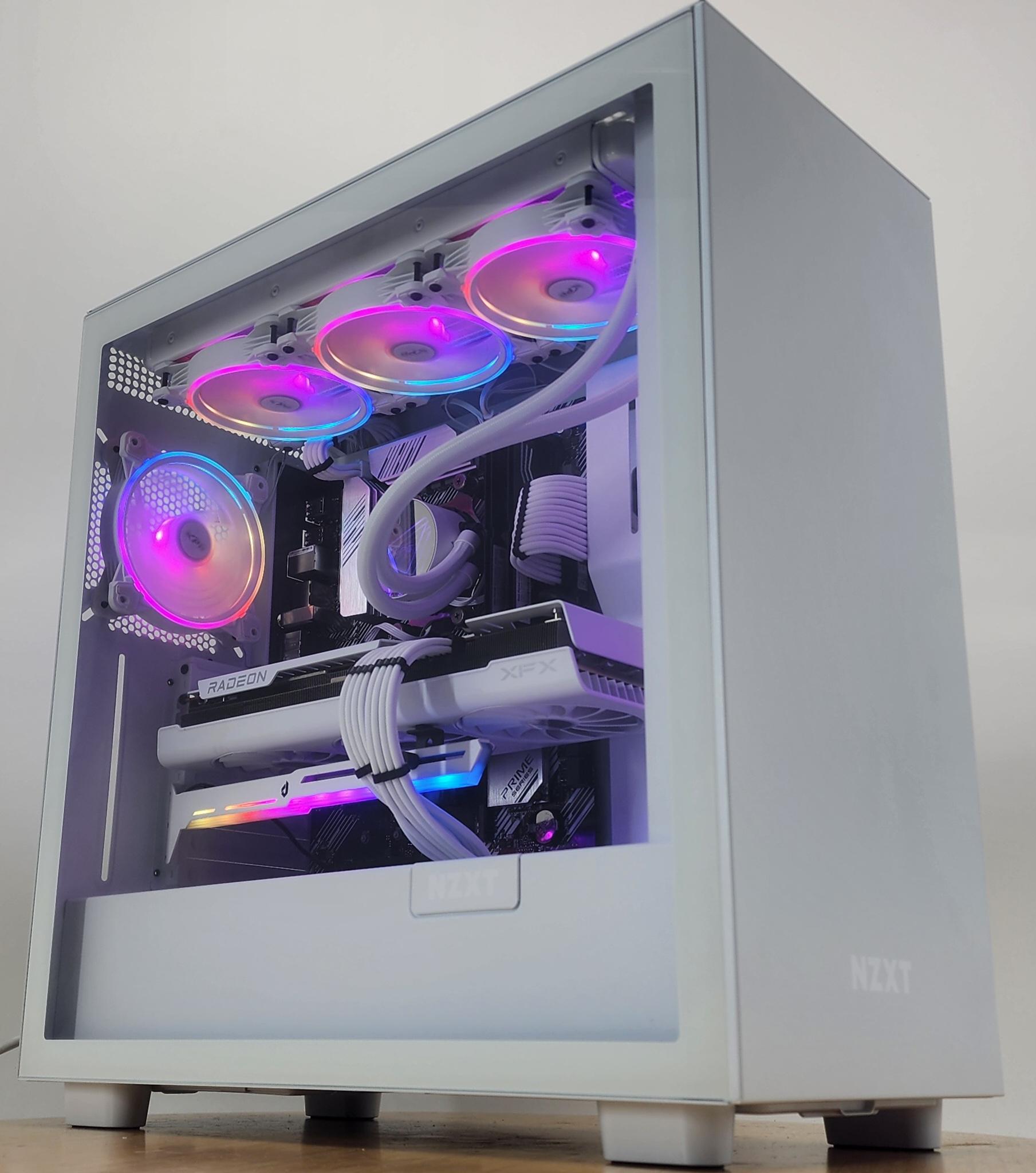 Gaming PC Ryzen 7 5700X 16GB RAM 1TB SSD RX 7800 XT 16GB Windows 11 Computer