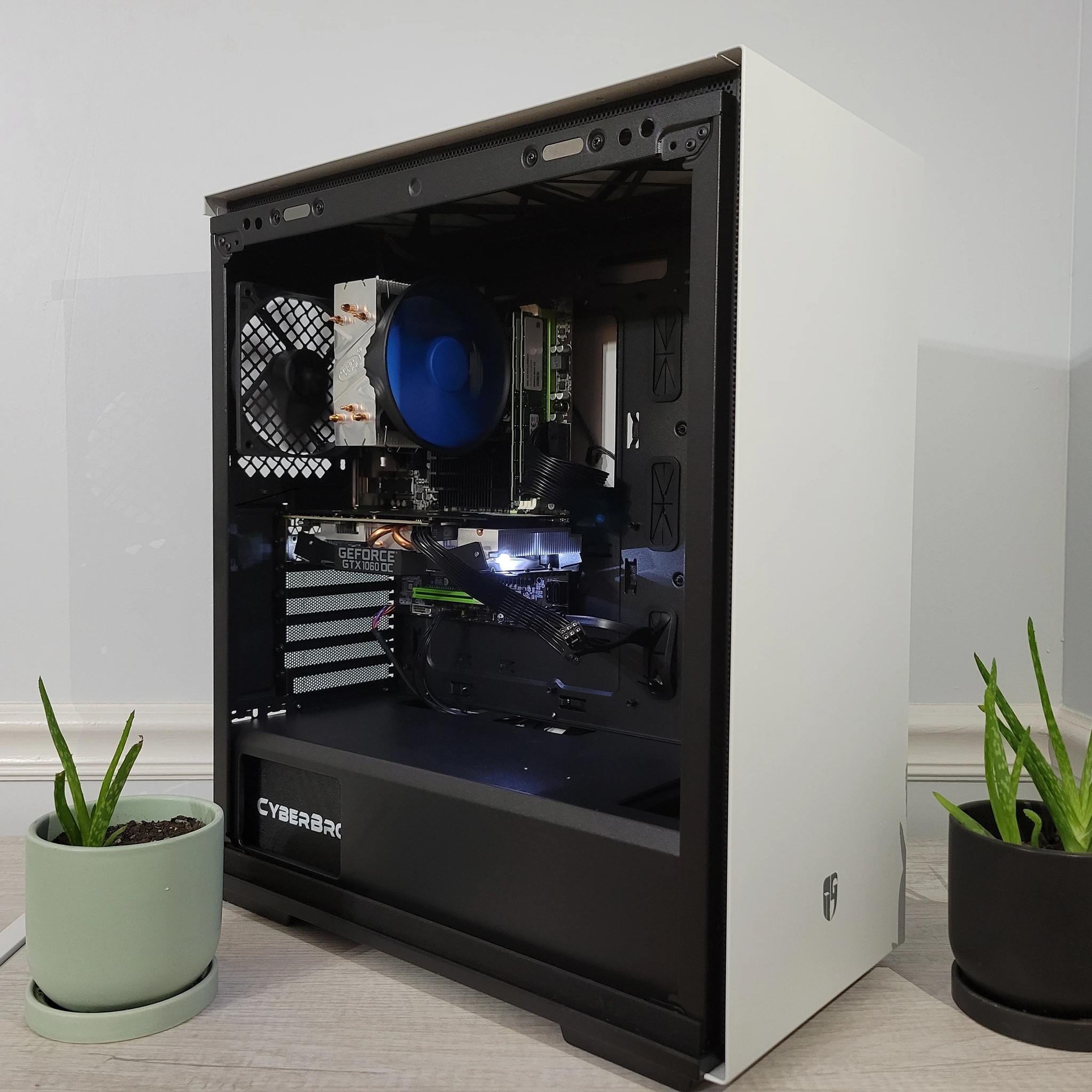 GTX 1060 3gb White Gaming PC (Xeon X5670//GTX 1060 3gb)