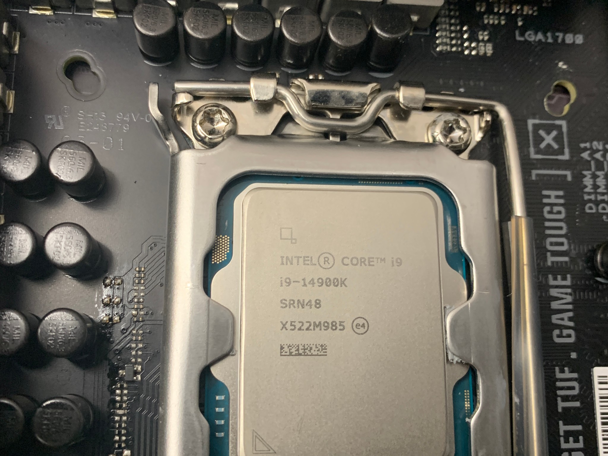 Intel i9 14900K 24-Core CPU + ASUS Z790-Plus TUF Gaming WiFi D5 Intel LGA 1700 ATX Motherboard Combo