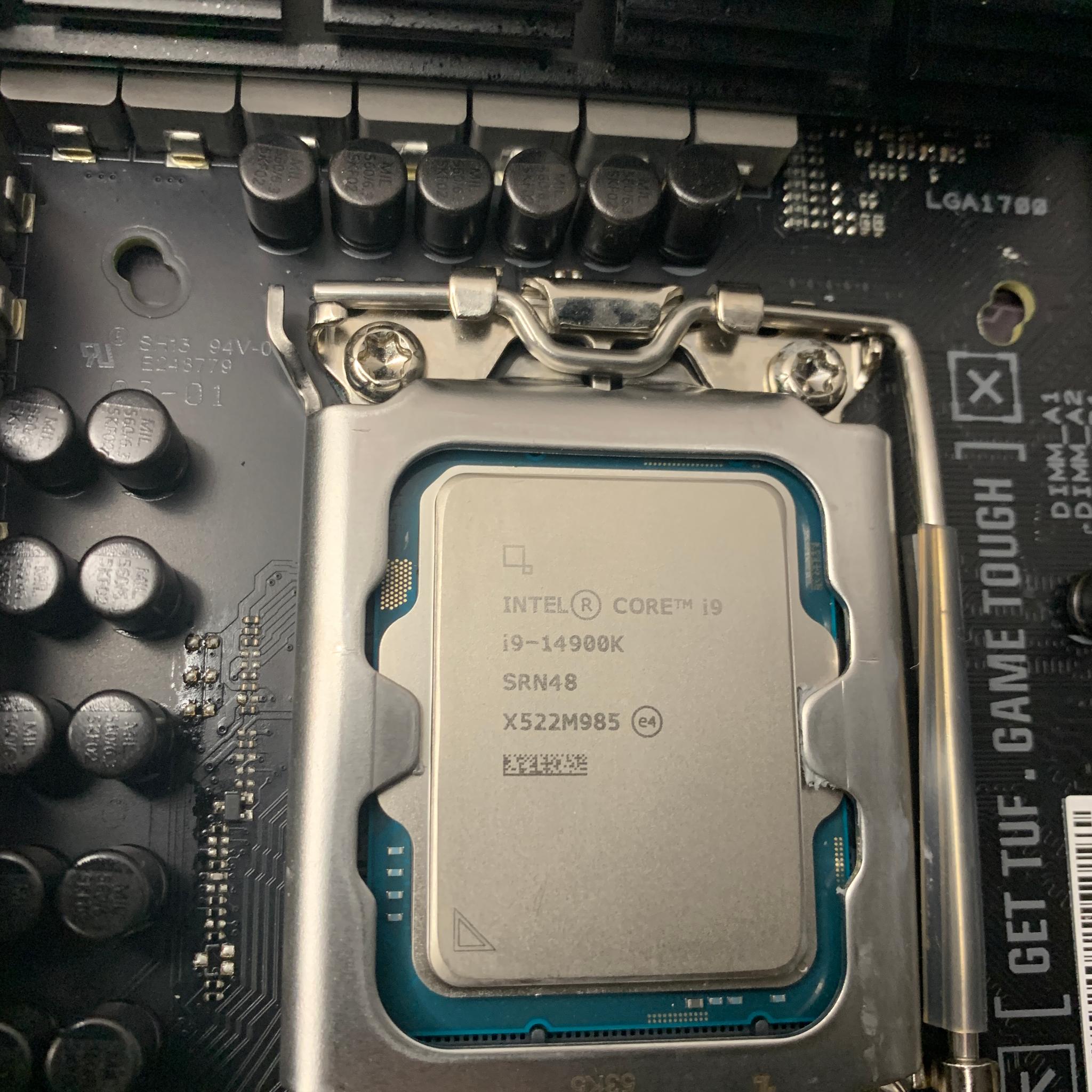 Intel i9 14900K 24-Core CPU + ASUS Z790-Plus TUF Gaming WiFi D5 Intel LGA 1700 ATX Motherboard Combo
