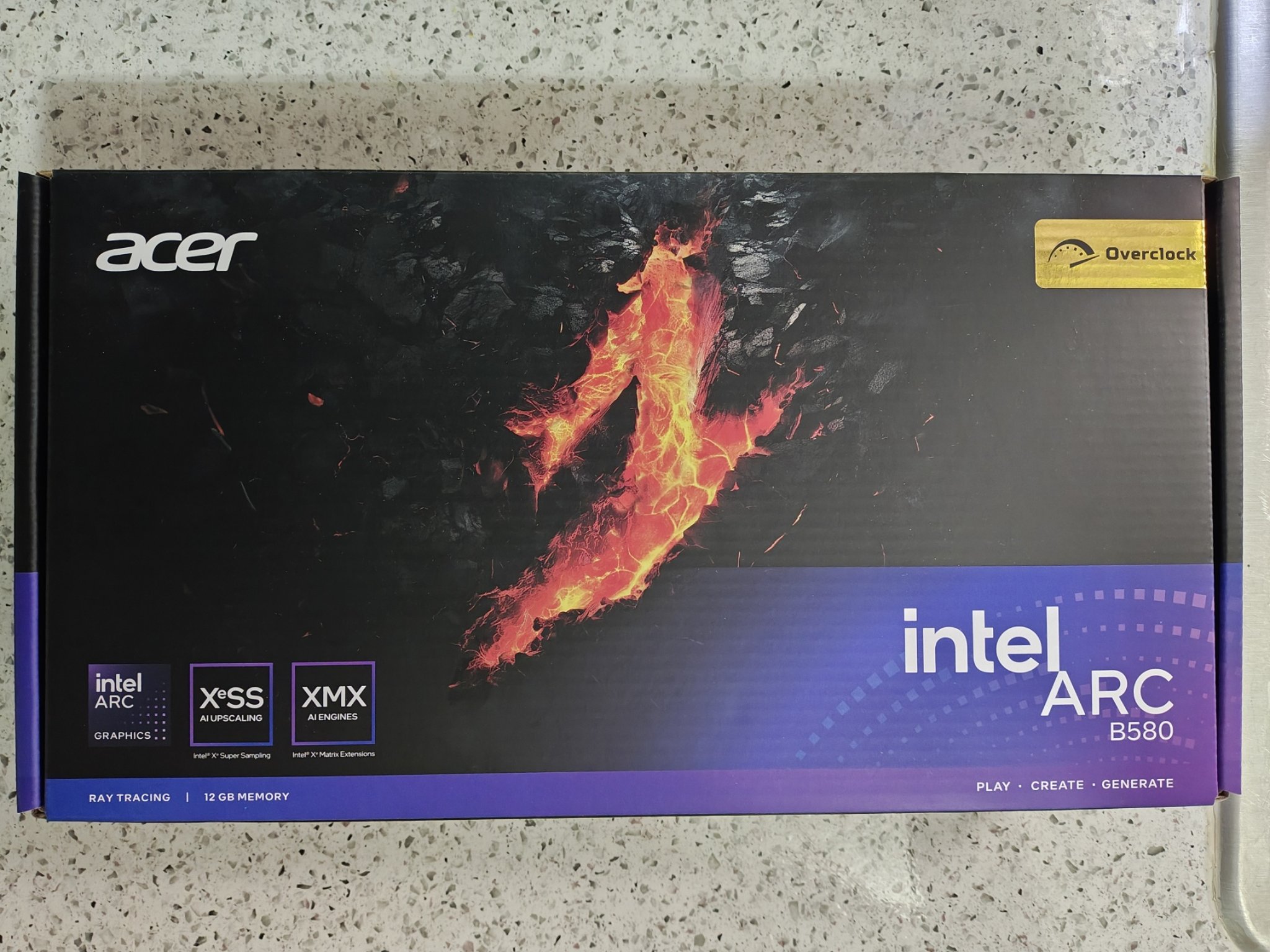 Acer Intel Arc B580 Nitro OC Graphic Card