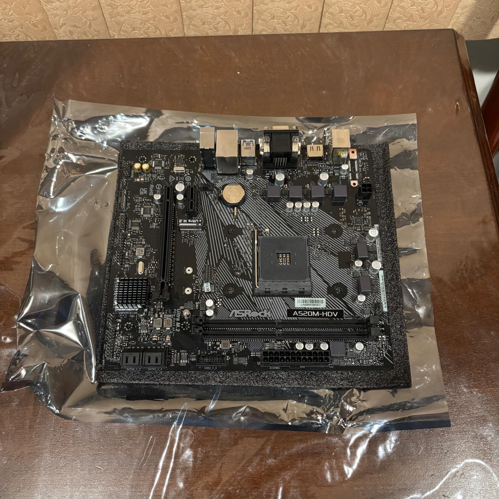 ASRock A520M-HDV MicroATX