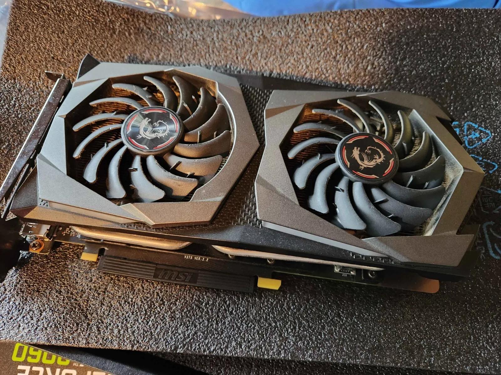 MSI NVIDIA GeForce GTX 1660 6GB GDDR6 Graphics Card - G1660TGX6