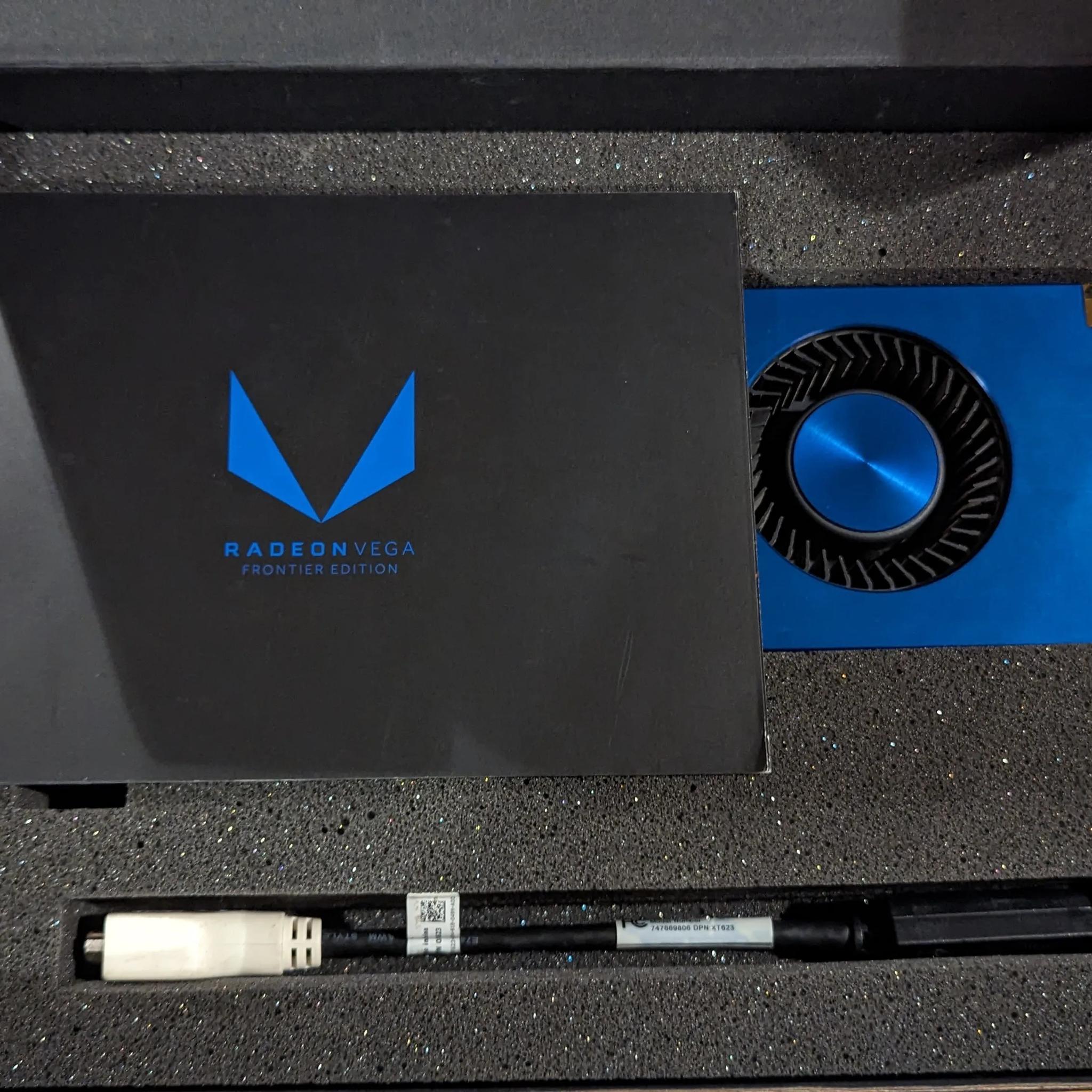 AMD Radeon Vega Frontier Edition 16GB HBM2 Graphics/Video Card GPU