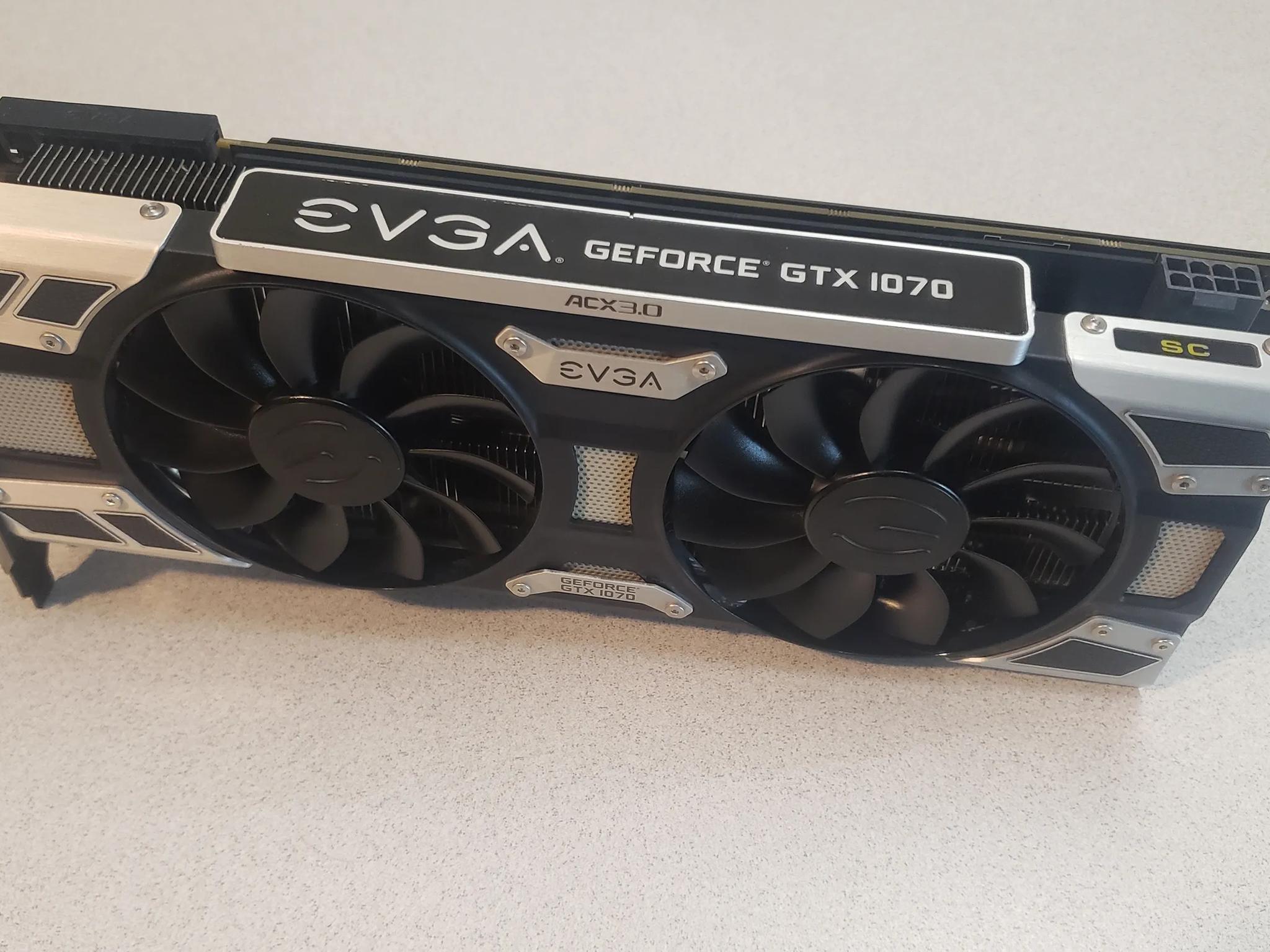 EVGA GTX 1070 SuperClocked 8GB