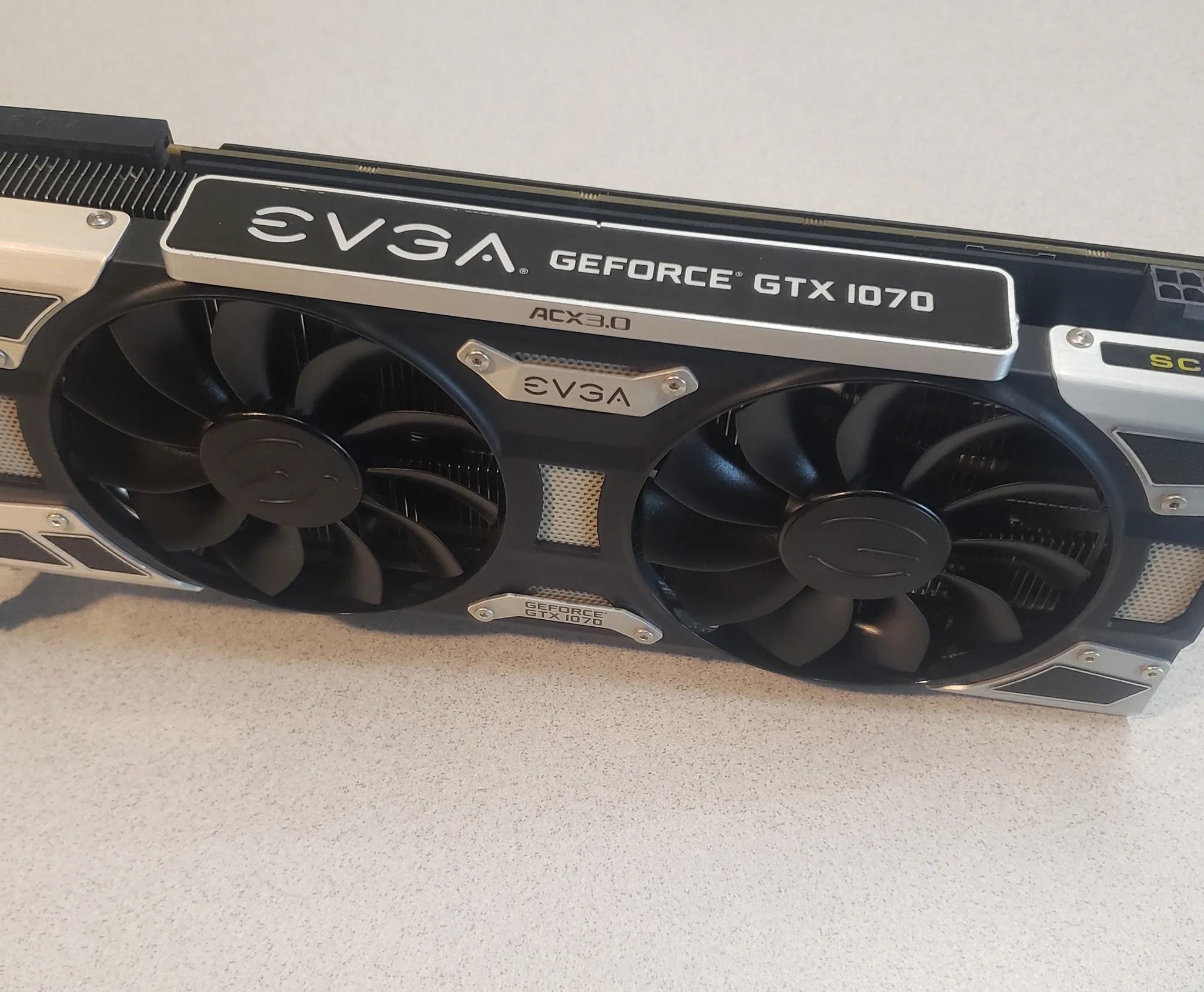 EVGA GTX 1070 SuperClocked 8GB