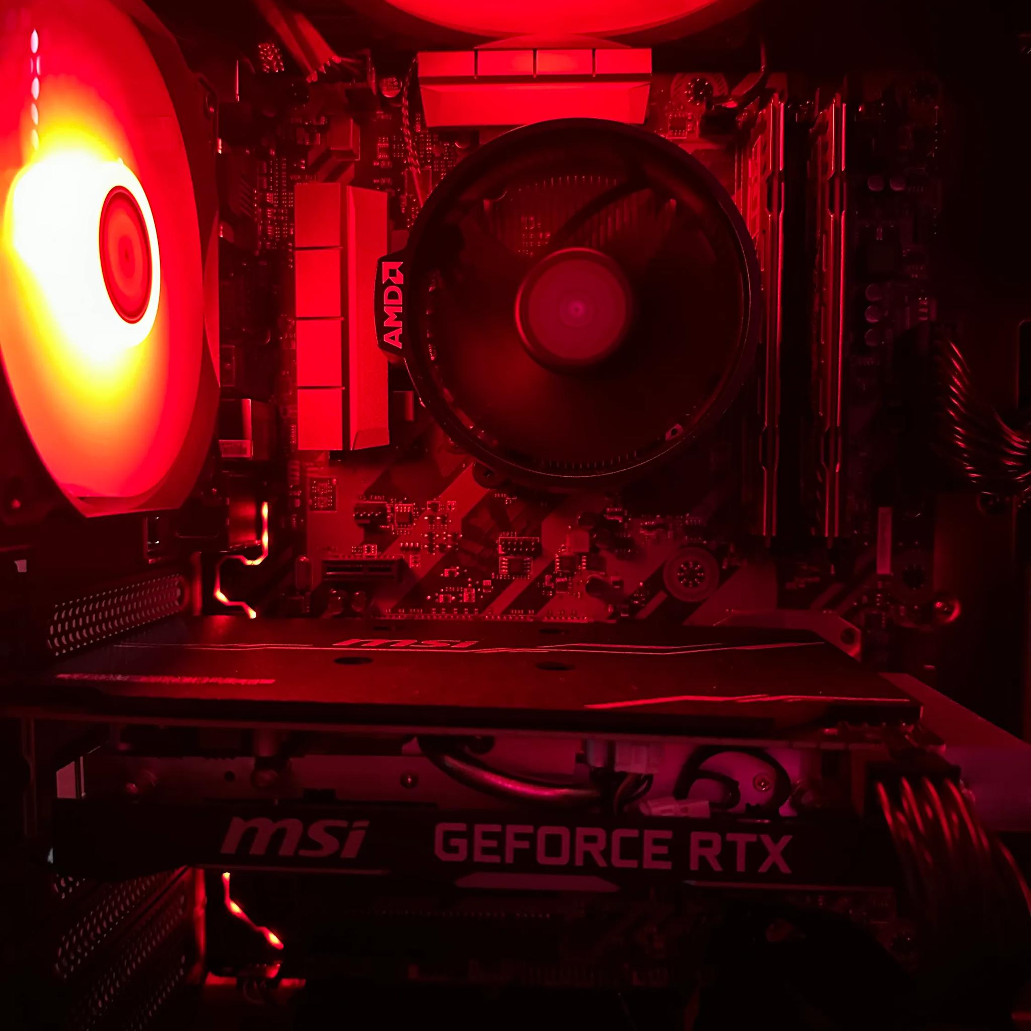 Ryzen 5 1600x / RTX 2060 SUPER 8gb / 16GB DDr4 3000mhz Ram custom gaming PC