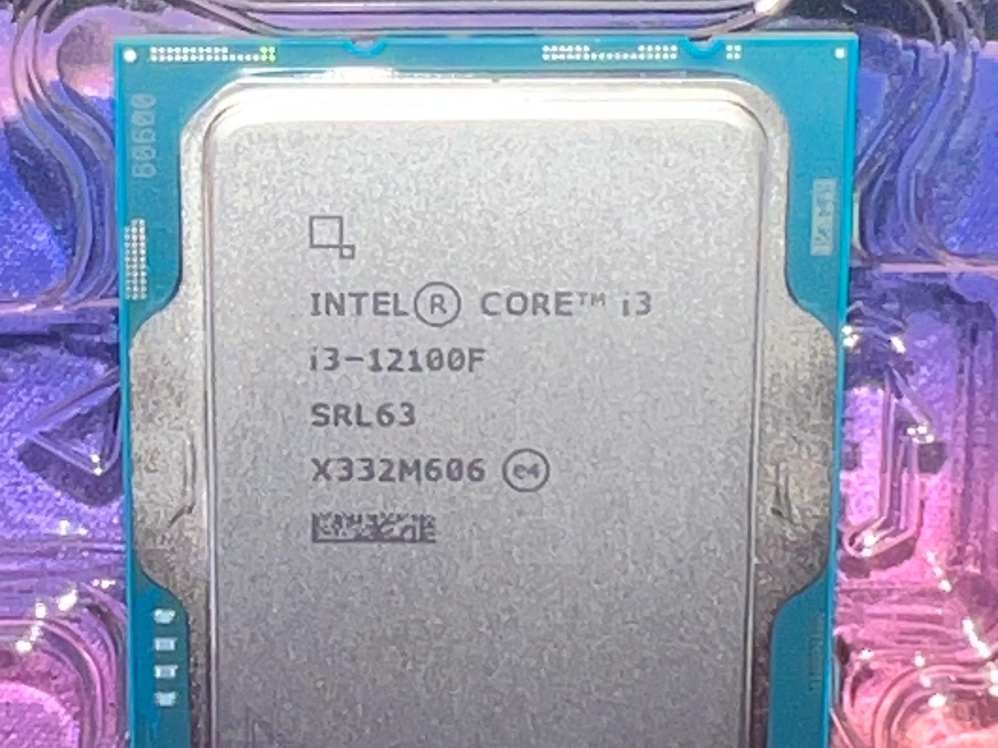 SEMI NEW i3 12100f CPU