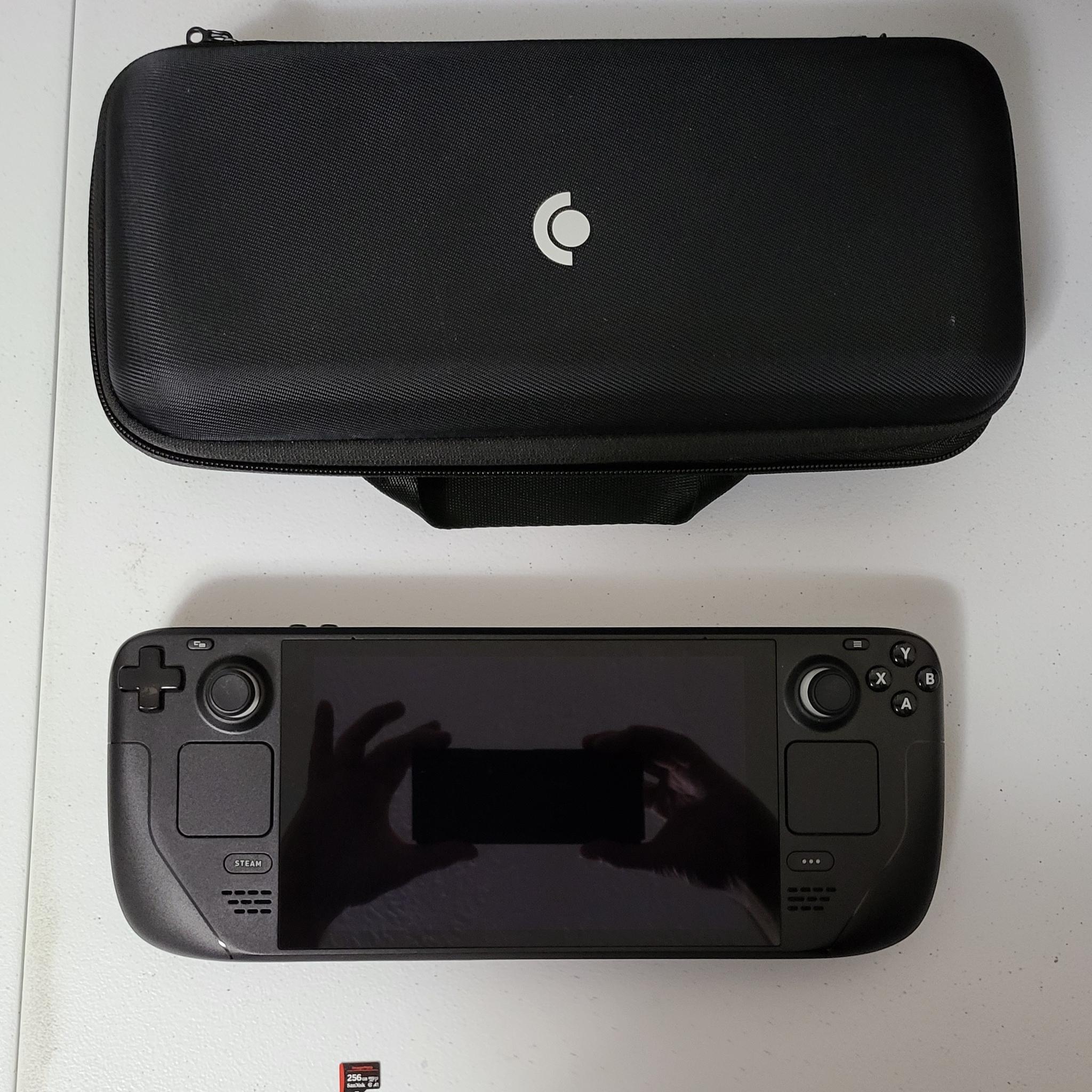 256GB Steam Deck with 256GB SD card