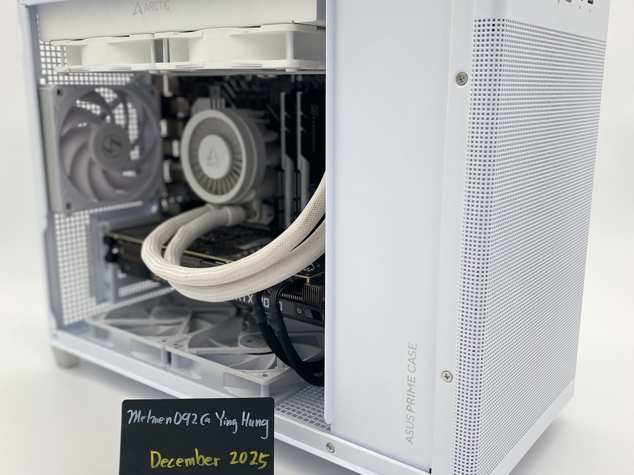 4K StartUp WhiteRock | i7-12700F | 3080 | DDR4 16GB | 1TB Storage