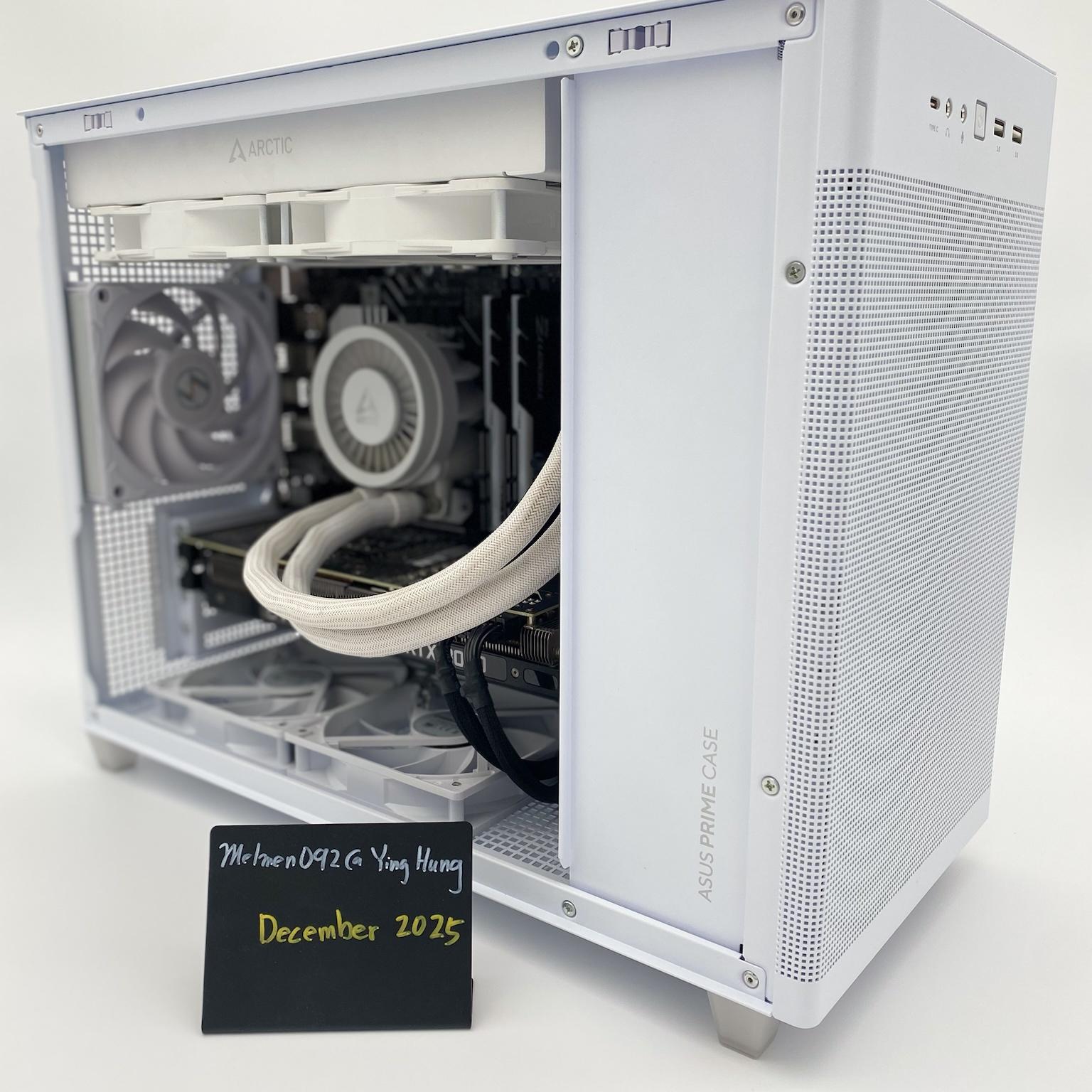 4K StartUp WhiteRock | i7-12700F | 3080 | DDR4 16GB | 1TB Storage