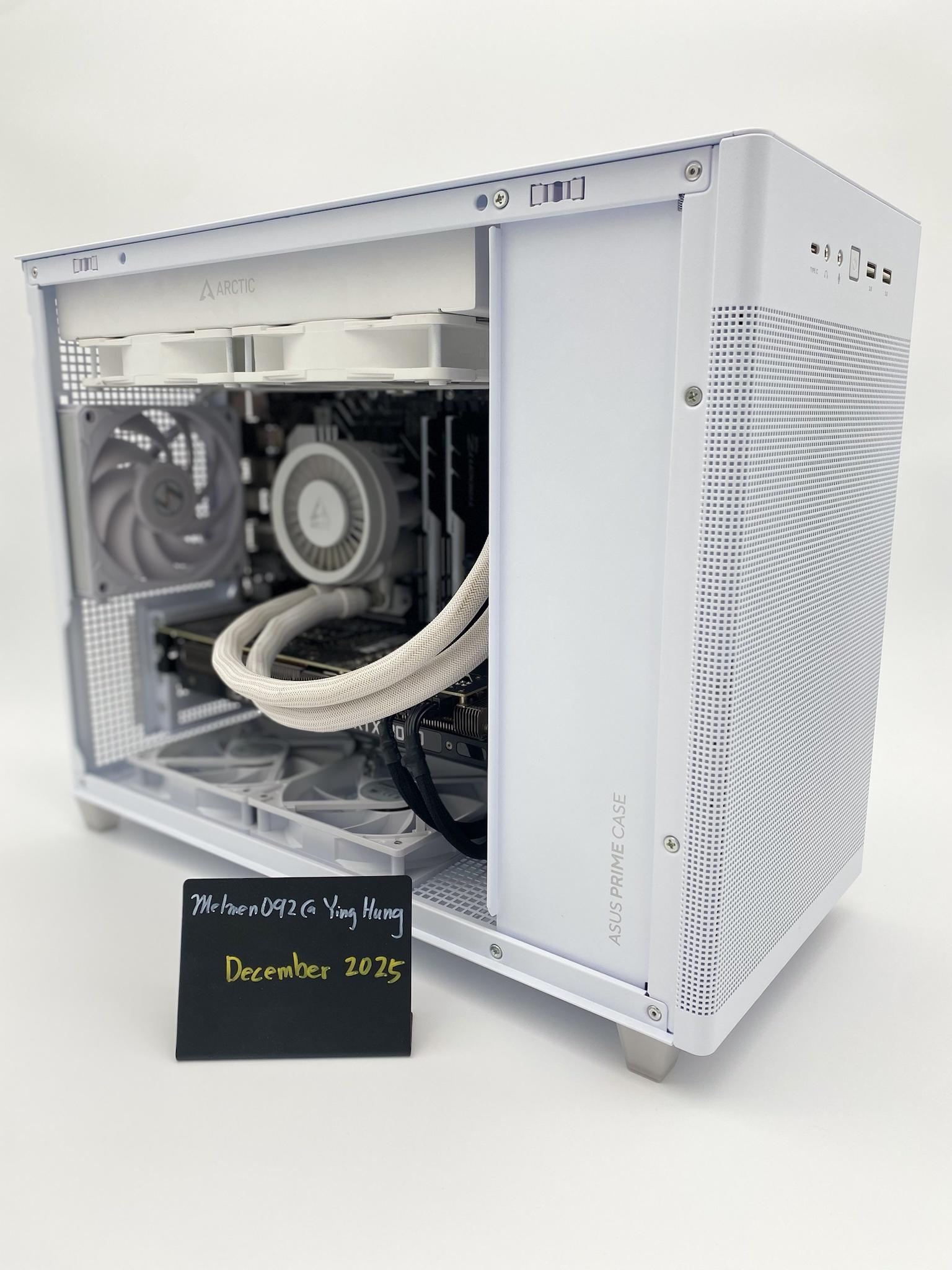 4K StartUp WhiteRock | i7-12700F | 3080 | DDR4 16GB | 1TB Storage