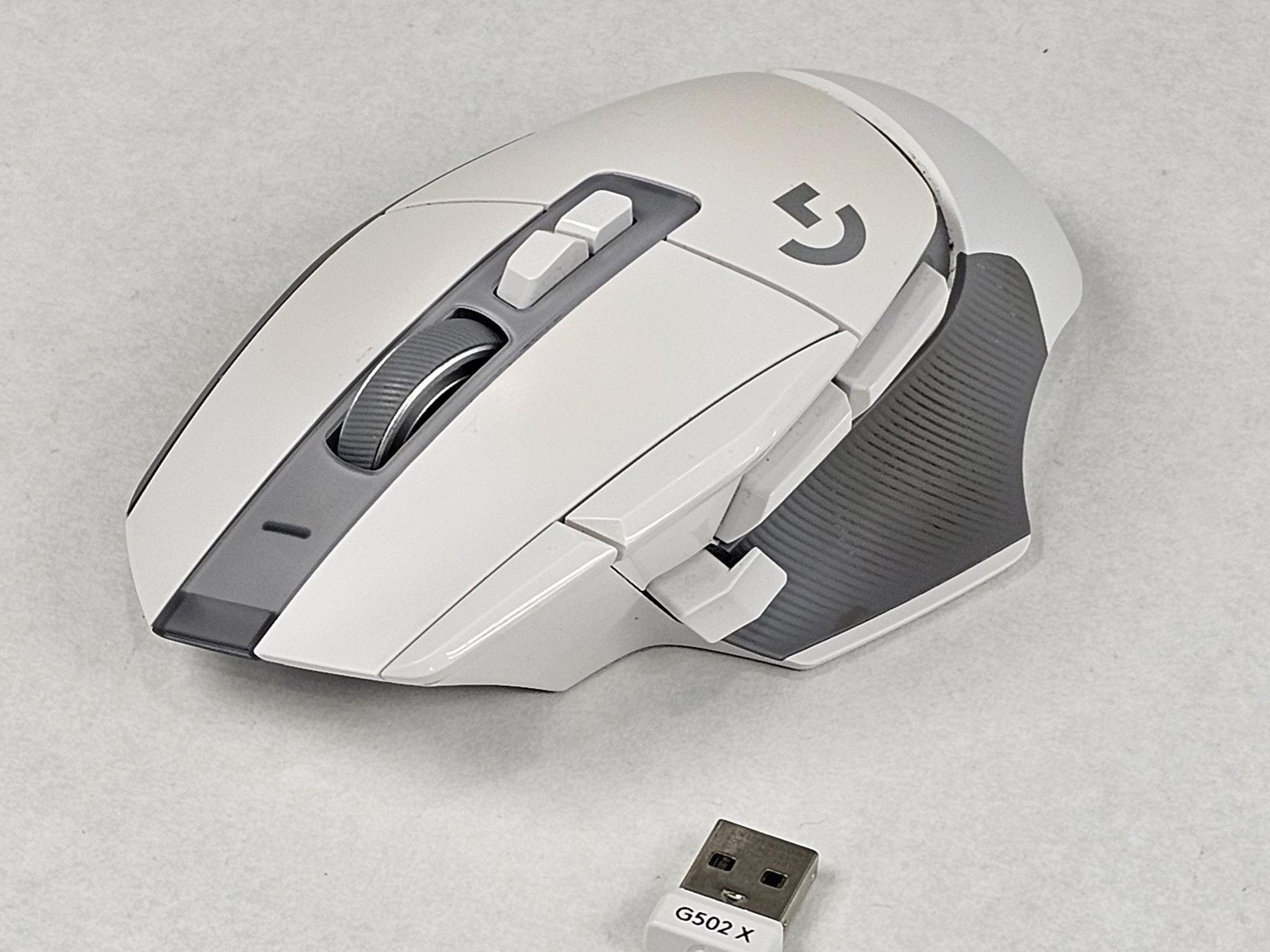 Logitech G502 X Lightspeed Wireless Gaming Mouse - White