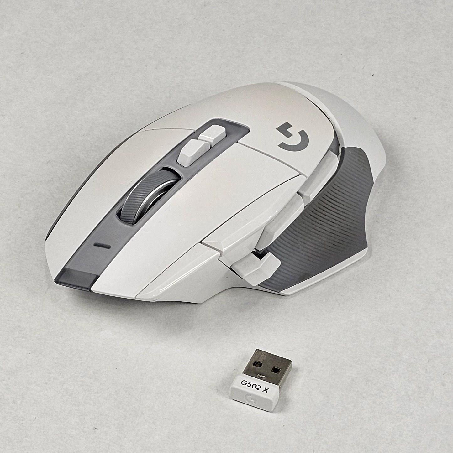 Logitech G502 X Lightspeed Wireless Gaming Mouse - White