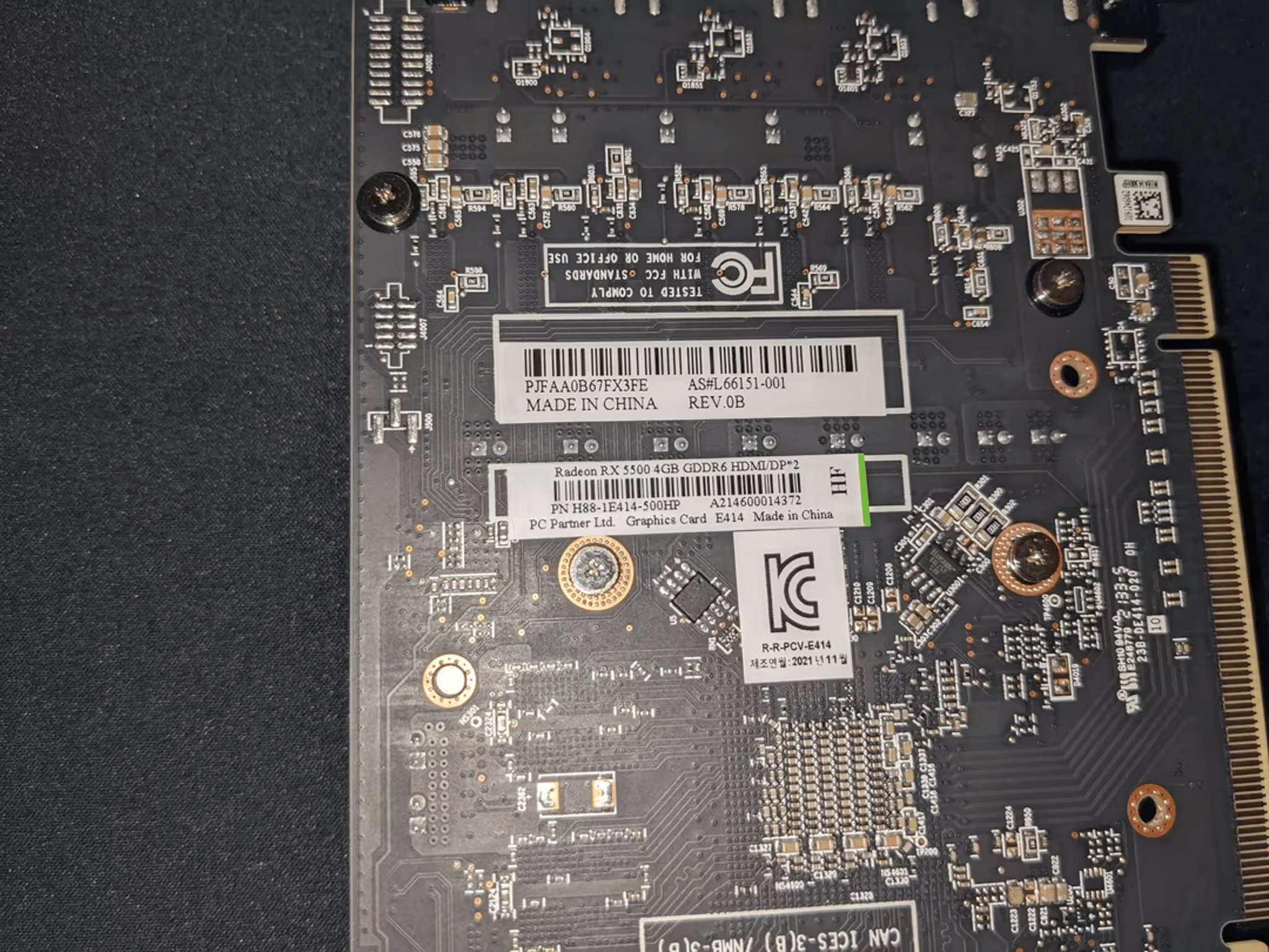 HP AMD Radeon RX 5500 4GB GPU