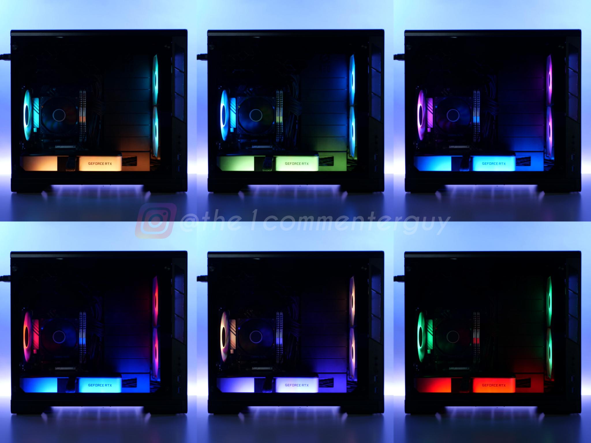 RTX 3060 ti, Intel 12100f itx gaming pc