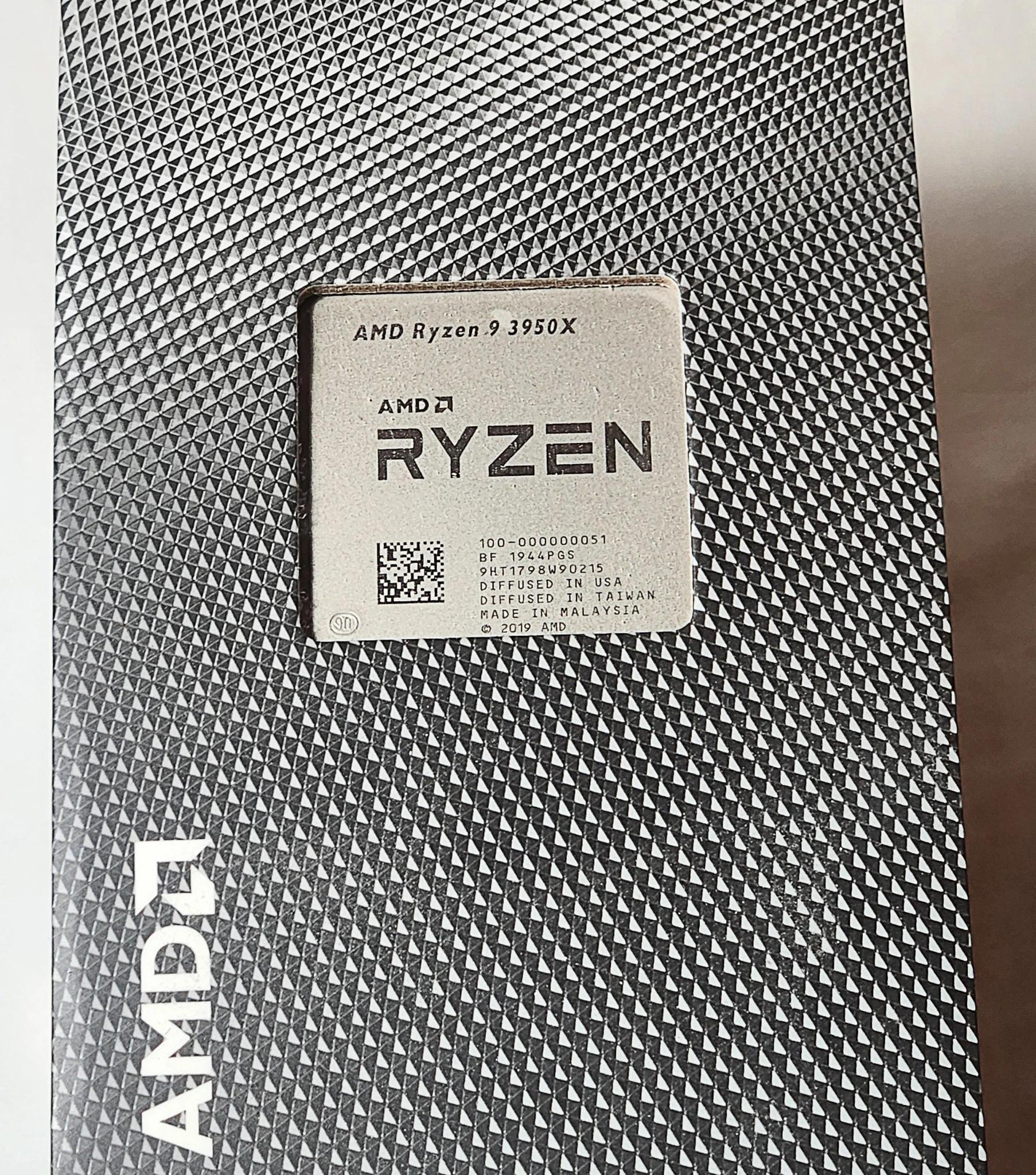 AMD Ryzen 9 3950x 16Core 32 Thread CPU
