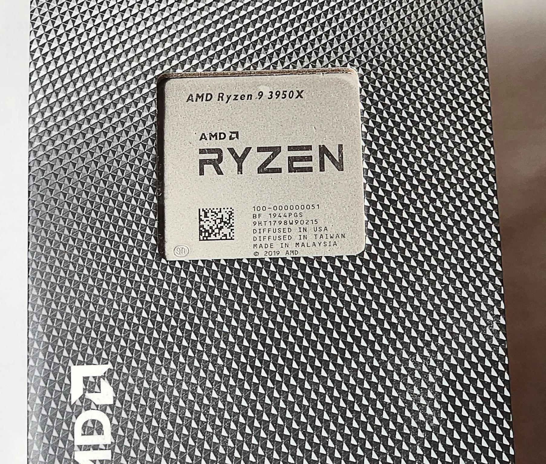 AMD Ryzen 9 3950x 16Core 32 Thread CPU