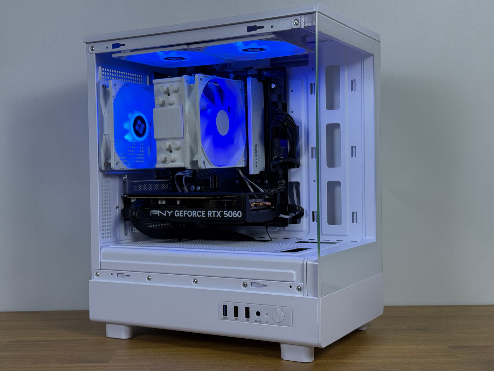 RTX 5060 // Ryzen 5 5500 Custom Gaming PC || 16GB RAM, 800GB SSD
