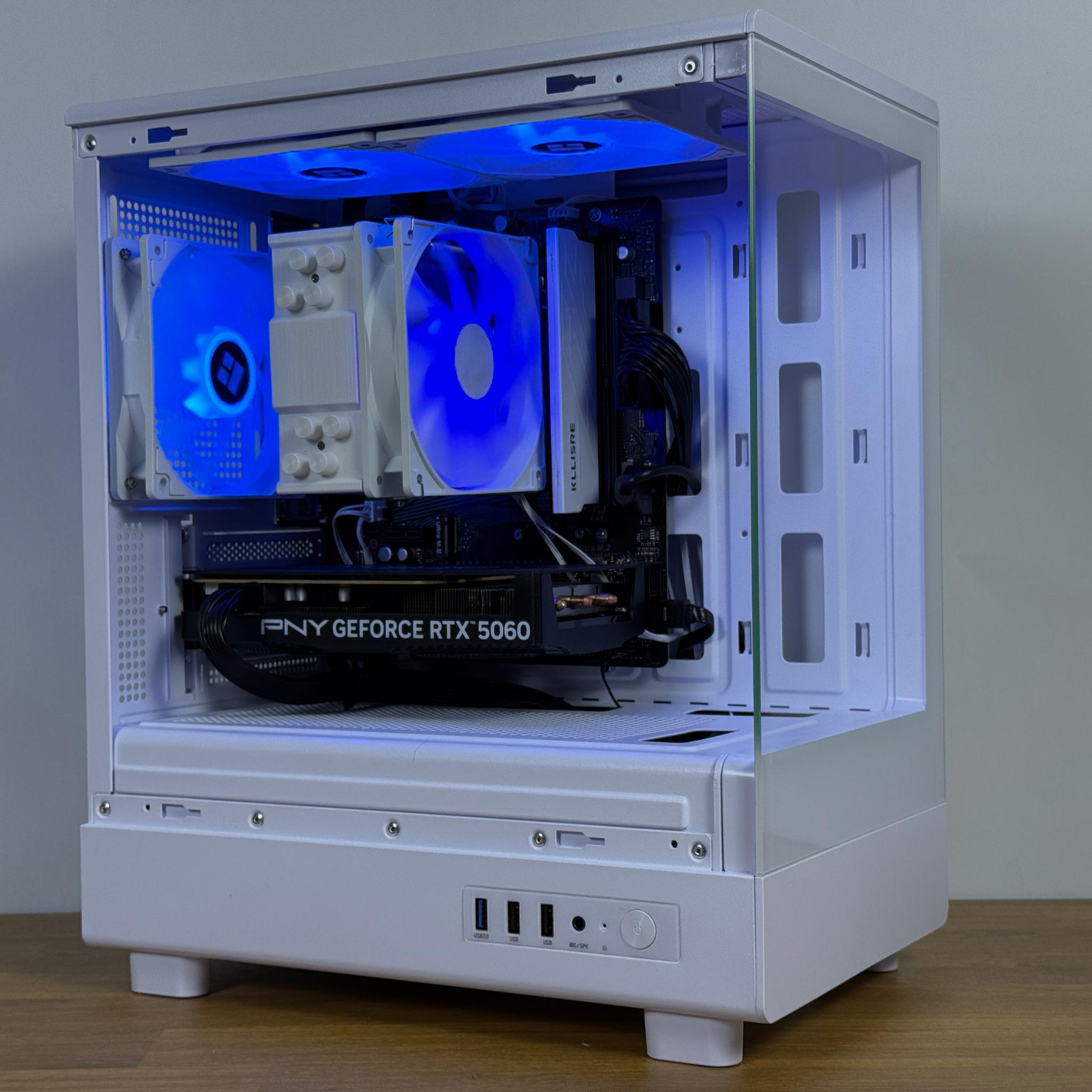 RTX 5060 // Ryzen 5 5500 Custom Gaming PC || 16GB RAM, 800GB SSD