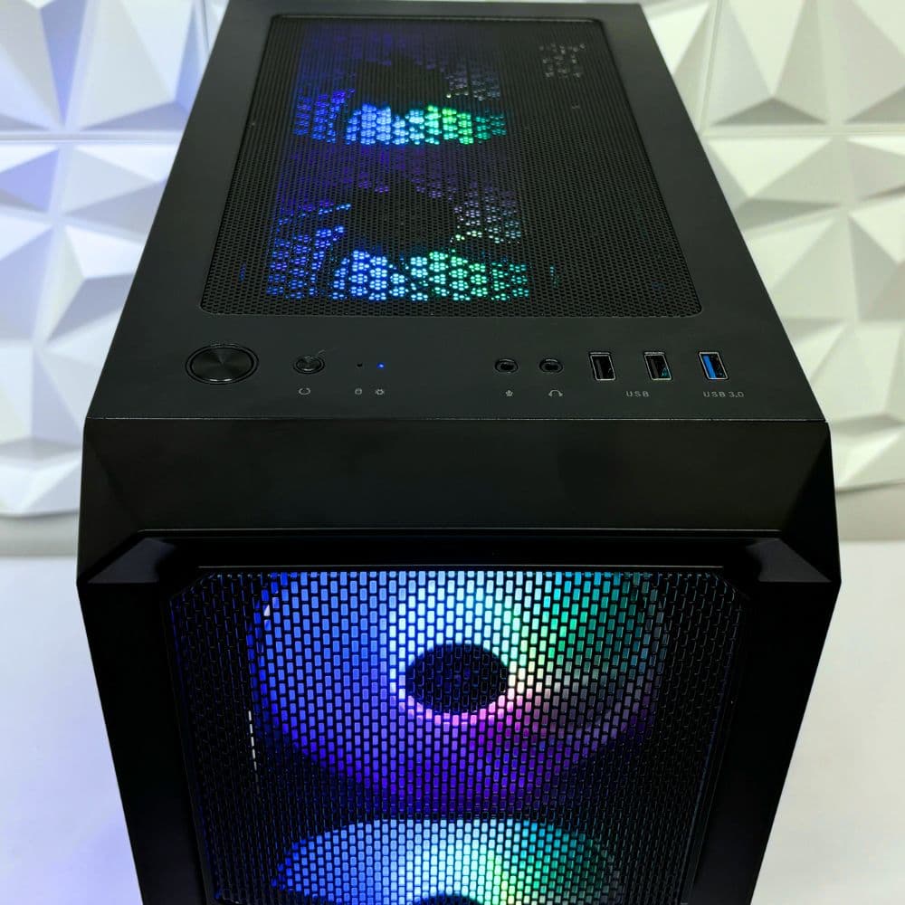 ⚔️SLASHER⚔️ Gaming PC | RX 6600 8GB | Ryzen 5 5500 | 16GB DDR4 | 1TB M.2 | Windows 11 Home | WIFI