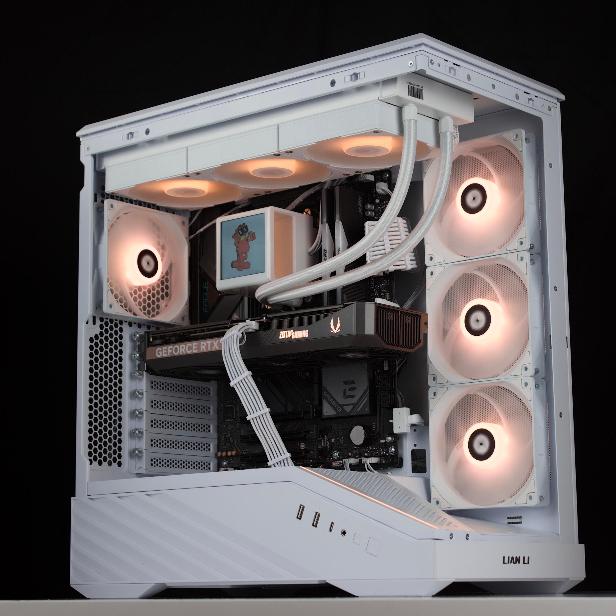 ❄️🧊💎 | Clean 1440P Gaming PC | RTX 5070 12GB, Ryzen 5 9600X, 32GB DDR5 RAM, 1TB NVMe SSD | ❄️🧊💎