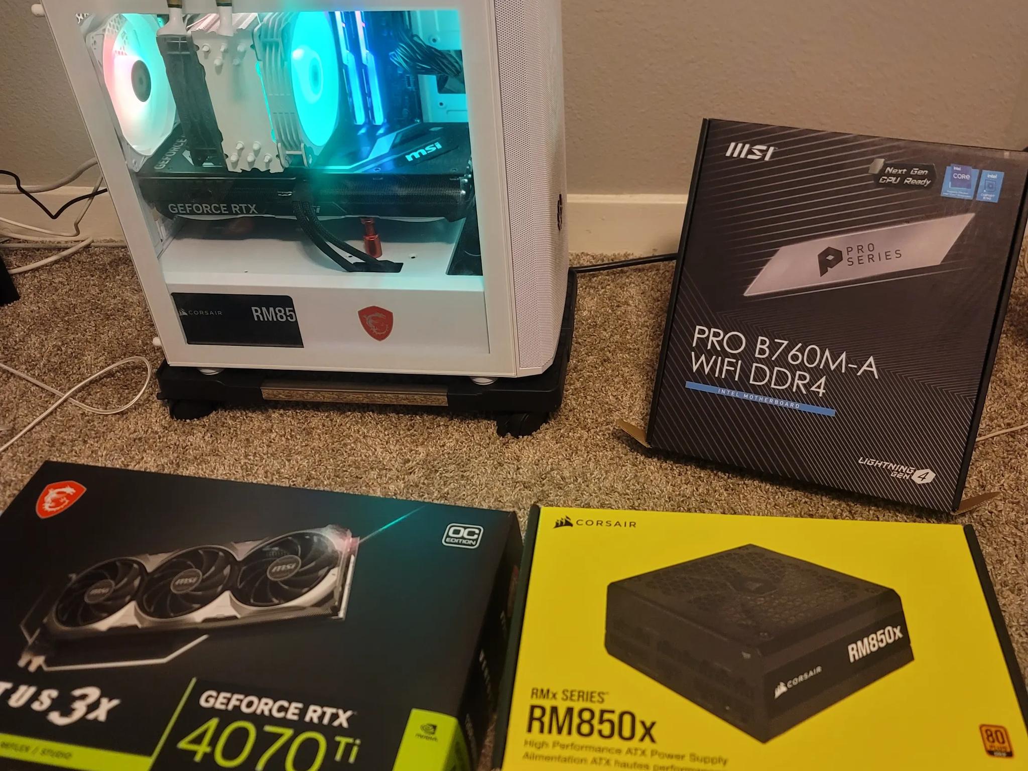 Custom built pc in excellent condition