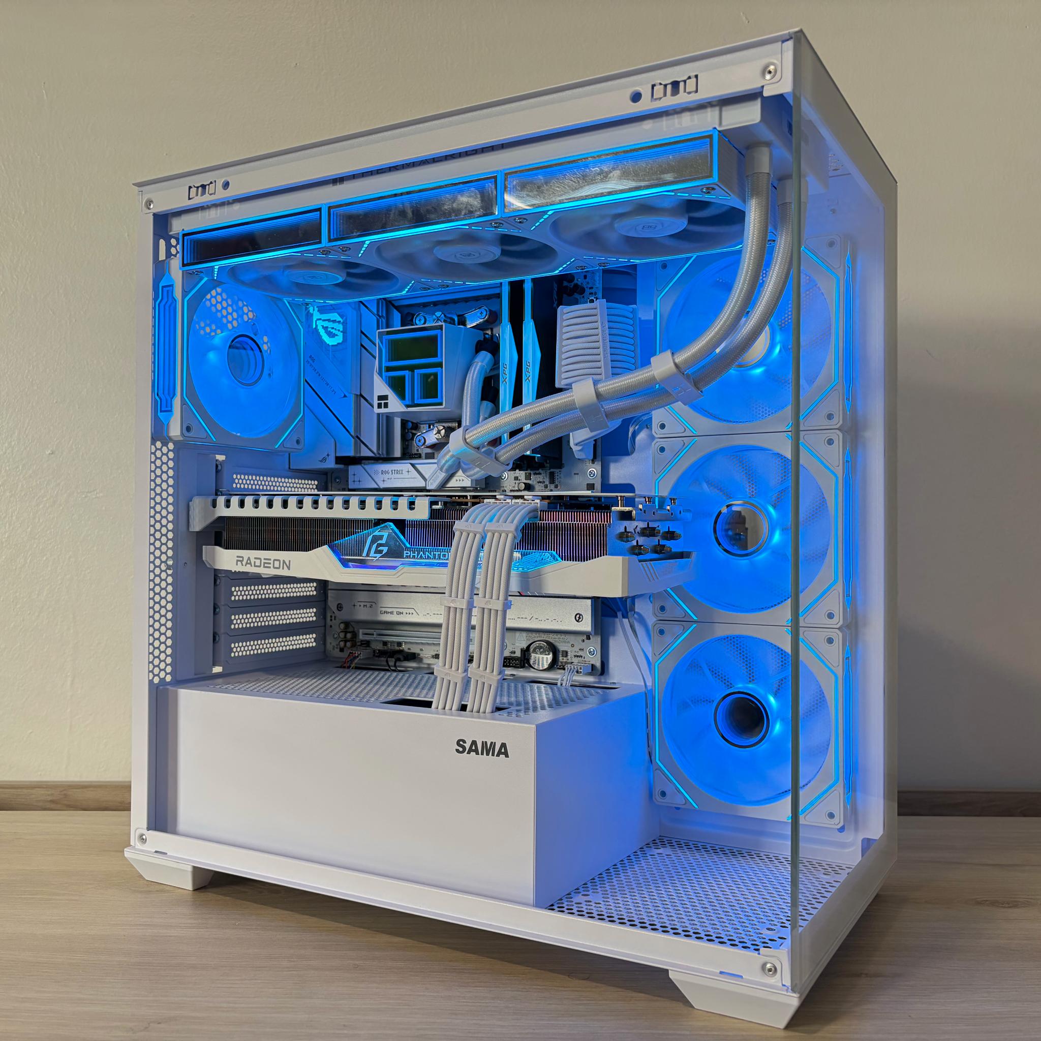 ❄️🐻‍❄️⚪Artic⚪AMD RX 7900 XT 20GB⚪AMD Ryzen 5 9600x⚪32GB DDR5⚪1TB NVME