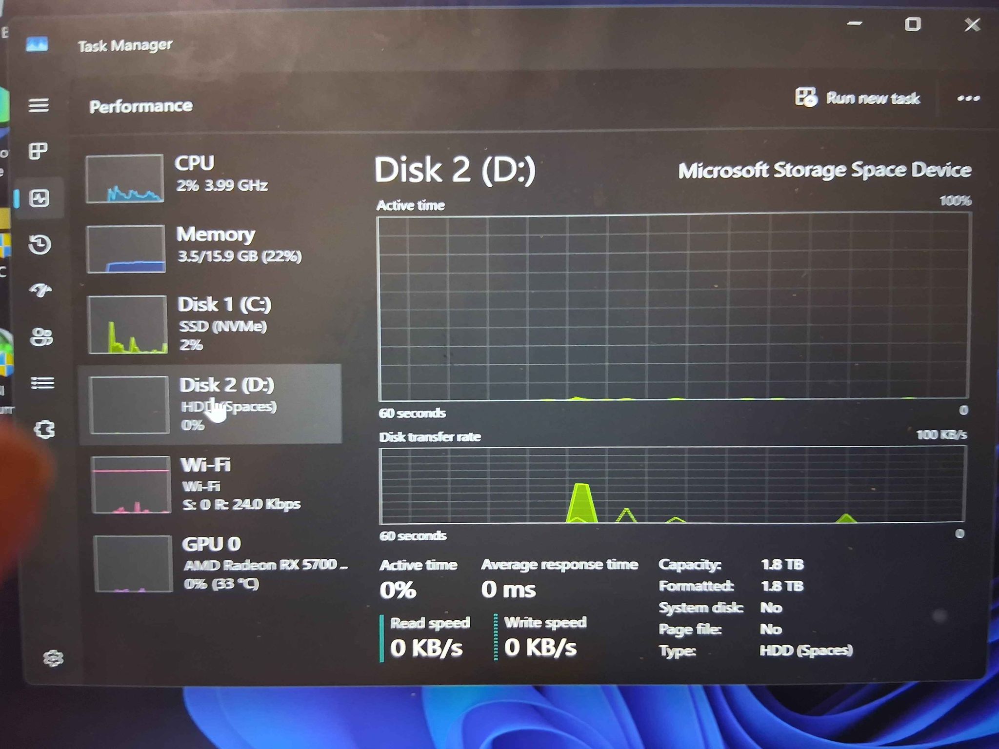Custom Gaming PC - Ryzen 5 5500 16GB DDR4 / 2.5TB Storage / SAPPHIRE RX 5700 XT / WINDOWS 11 / WIFI