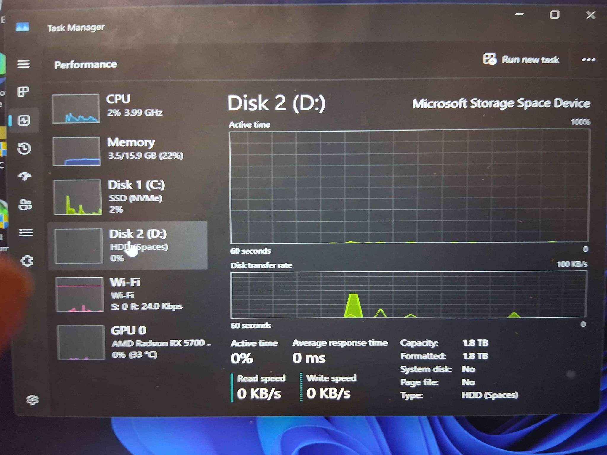 Custom Gaming PC - Ryzen 5 5500 16GB DDR4 / 2.5TB Storage / SAPPHIRE RX 5700 XT / WINDOWS 11 / WIFI