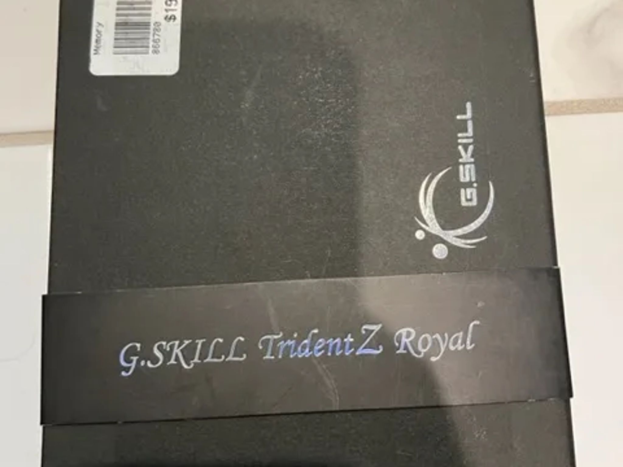 G.Skill Trident Z Royal RGB 16GB (2 x 8GB) DDR4-3600 PC4-28800 CL18 Dual-Channel Desktop Memory Kit