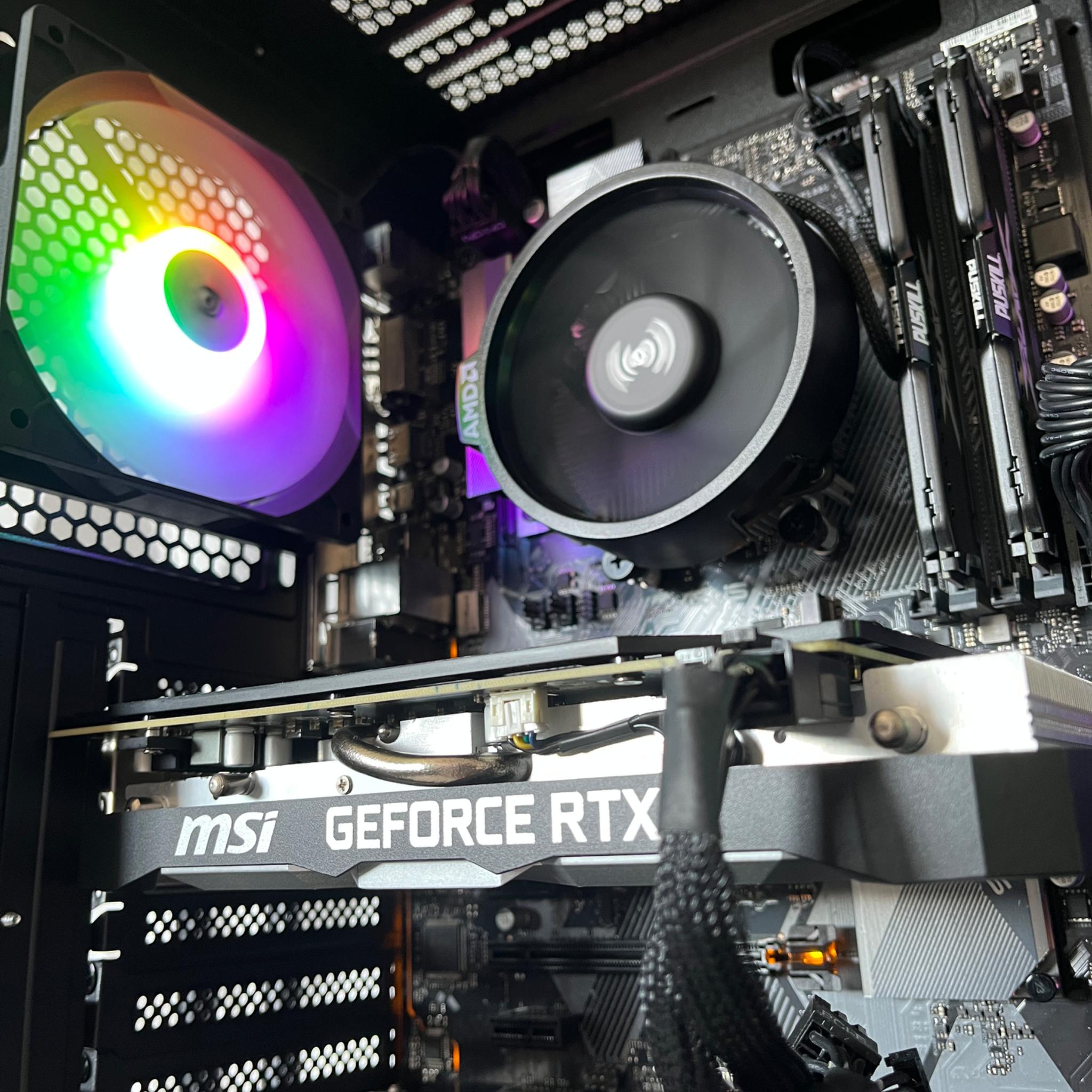 RTX 2060 Super 8GB, Ryzen 5 3600, 16GB 3200MHz | Static RGB Gaming Computer/PC