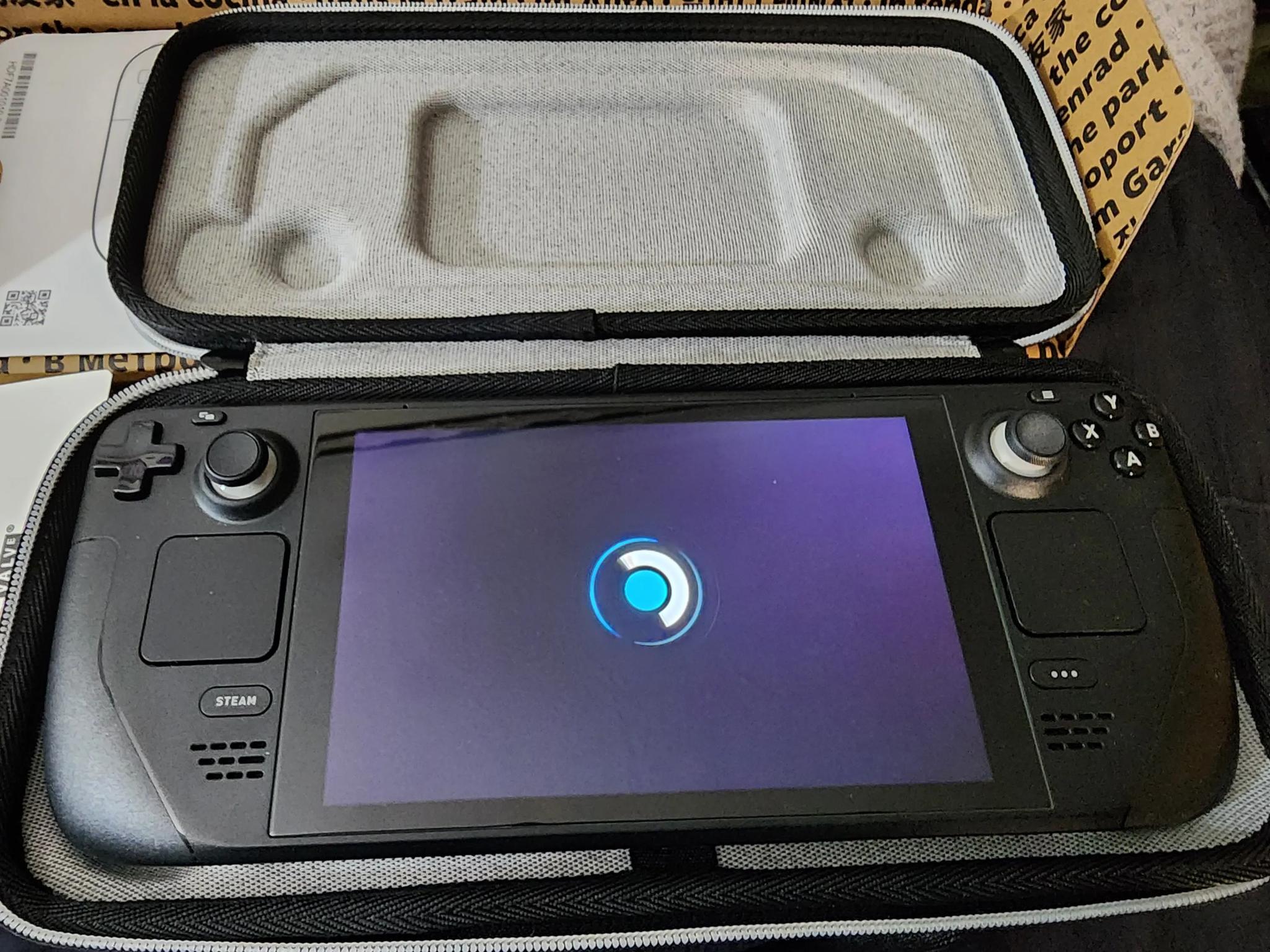 Steam Deck 500GB OLED Screen In original box.  Like New less than a hour of use.