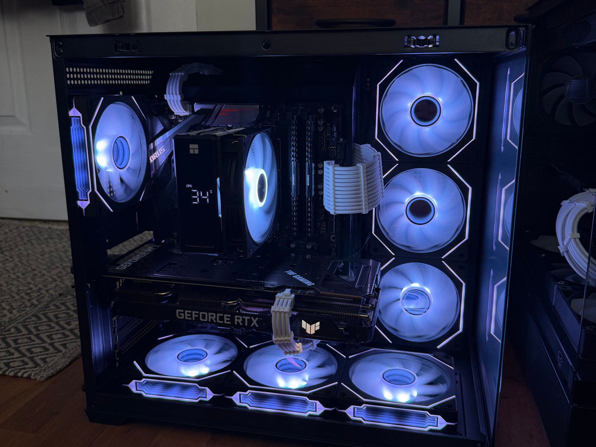 CLEAN RGB GAMING PC Rzyen 5 3600 RTX 3060 12gb