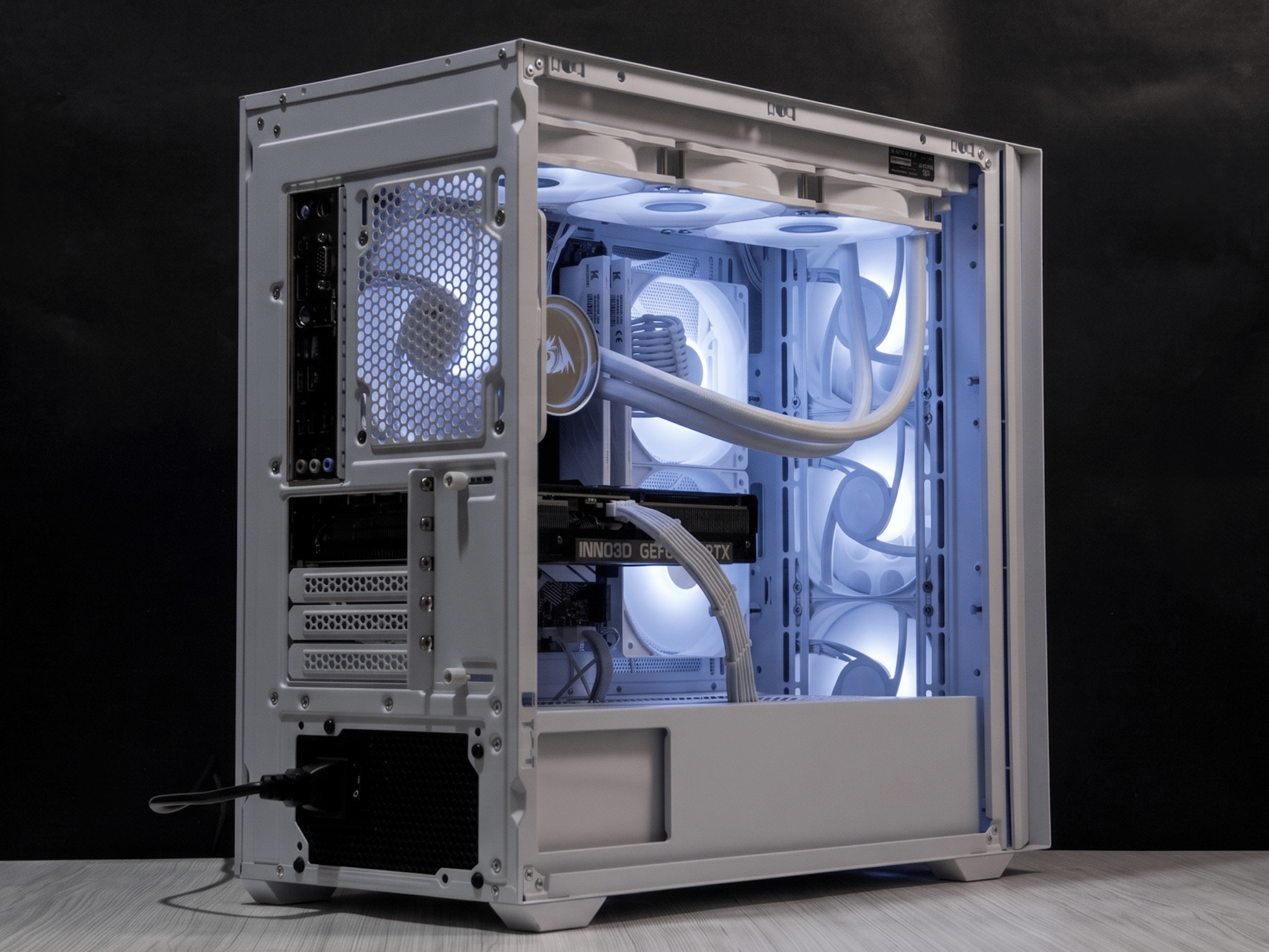 RTX 5070, Ryzen 7 5700X, 32GB DDR4, 1TB NVMe SSD, WiFi - Liquid Cooled Gaming PC