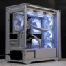 RTX 5070, Ryzen 7 5700X, 32GB DDR4, 1TB NVMe SSD, WiFi - Liquid Cooled Gaming PC
