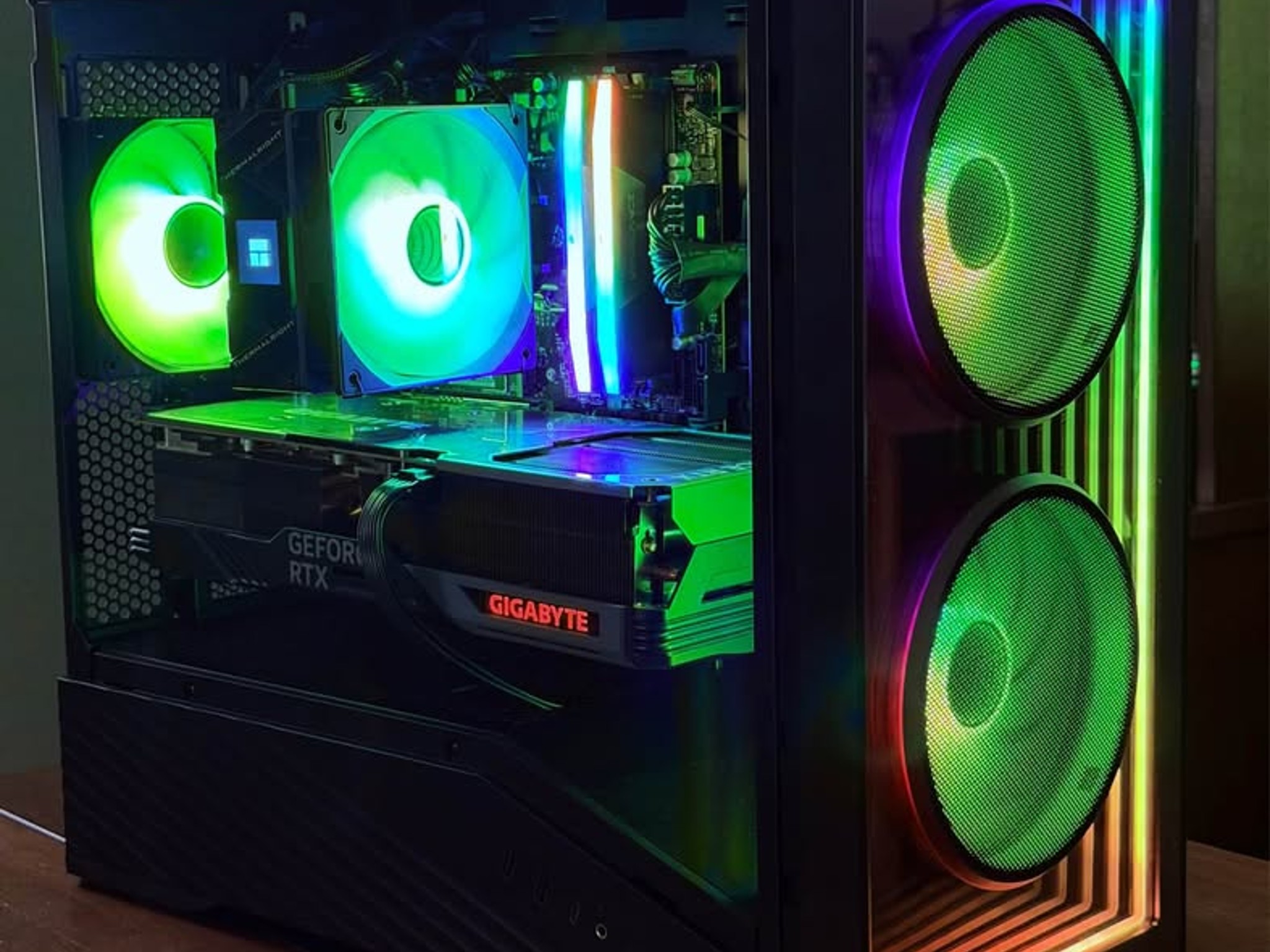 RTX 4080 Gaming PC 🔥 Ryzen X3D • 32GB DDR5 • RGB LCD Build • 1440p/4K Beast
