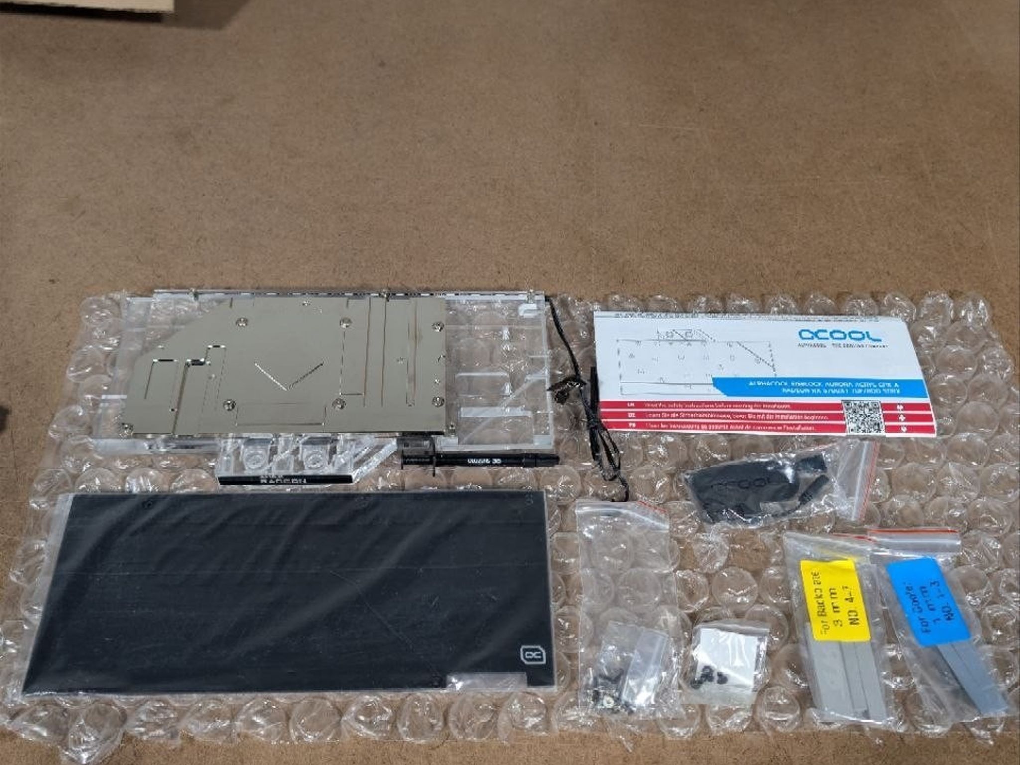 Eisblock Aurora Acryl GPX-A Radeon RX 6700XT TUF/ROG Strix With Backplate (18659