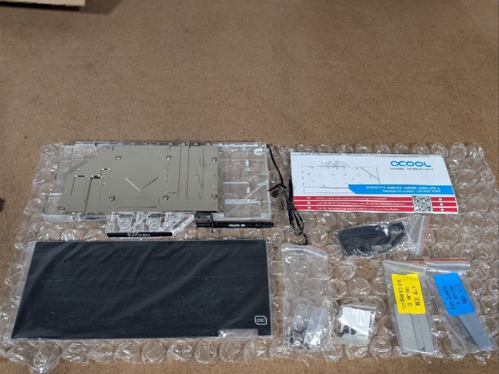 Eisblock Aurora Acryl GPX-A Radeon RX 6700XT TUF/ROG Strix With Backplate (18659