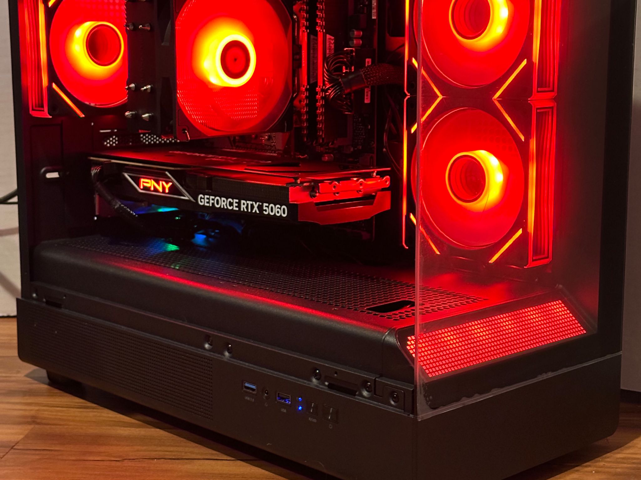 RTX 5060 | Ryzen 5 3600 | 16GB DDR4 | 1TB SSD | Win 11 | Office 2024 | WiFi + BT | Custom Gaming PC