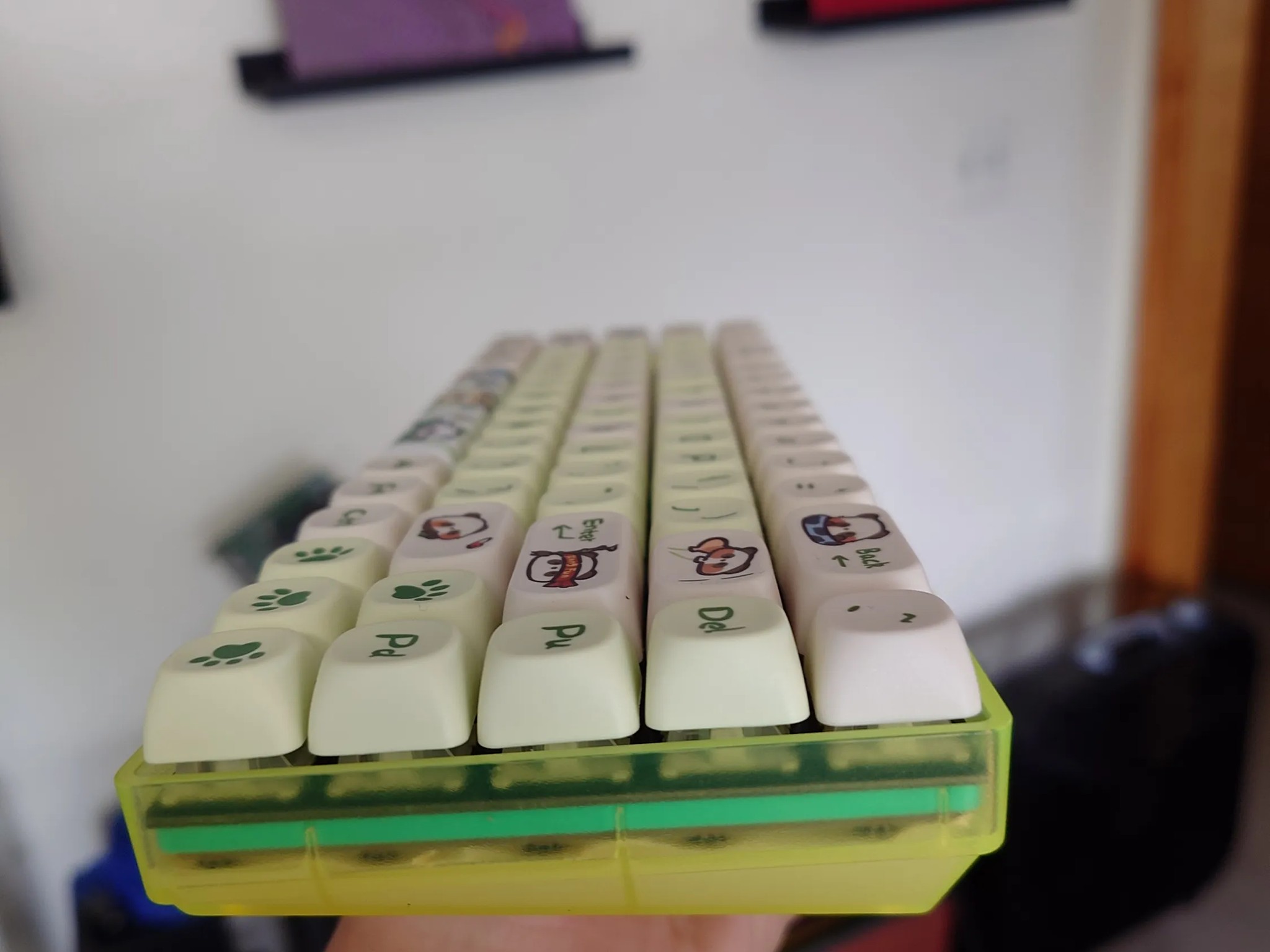 Matcha Panda: 65% Custom Keyboard