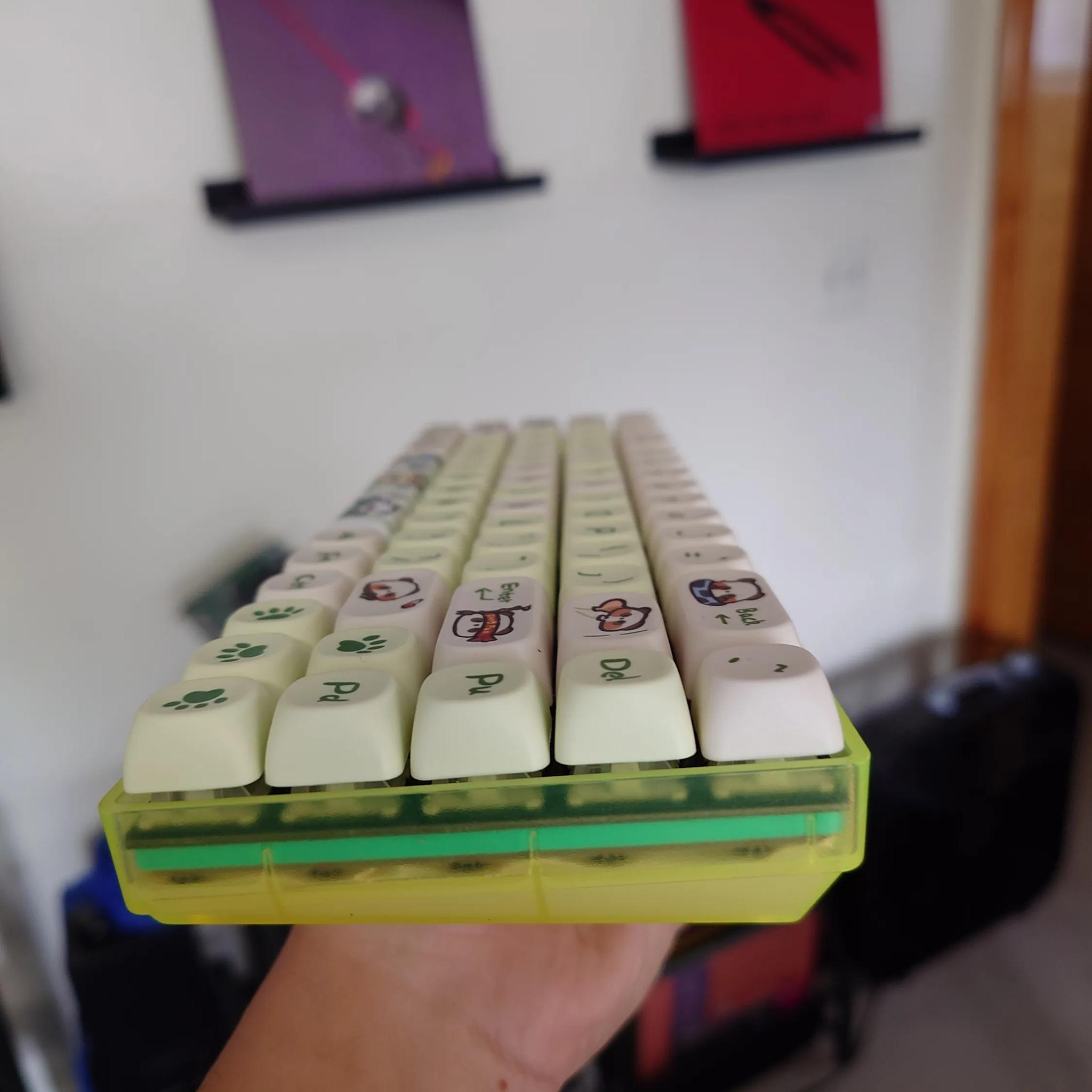 Matcha Panda: 65% Custom Keyboard